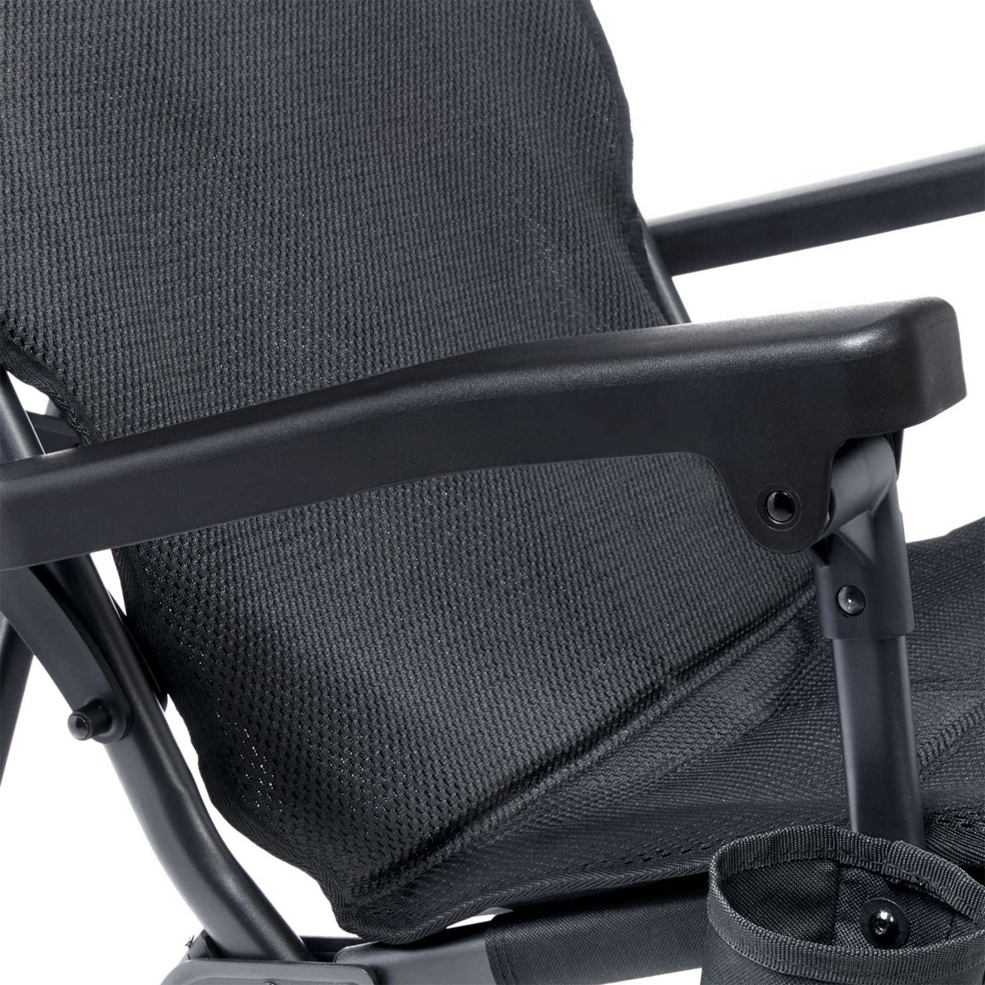 Крісло розкладне Uquip Barry Black (244055) - Robinzon.ua