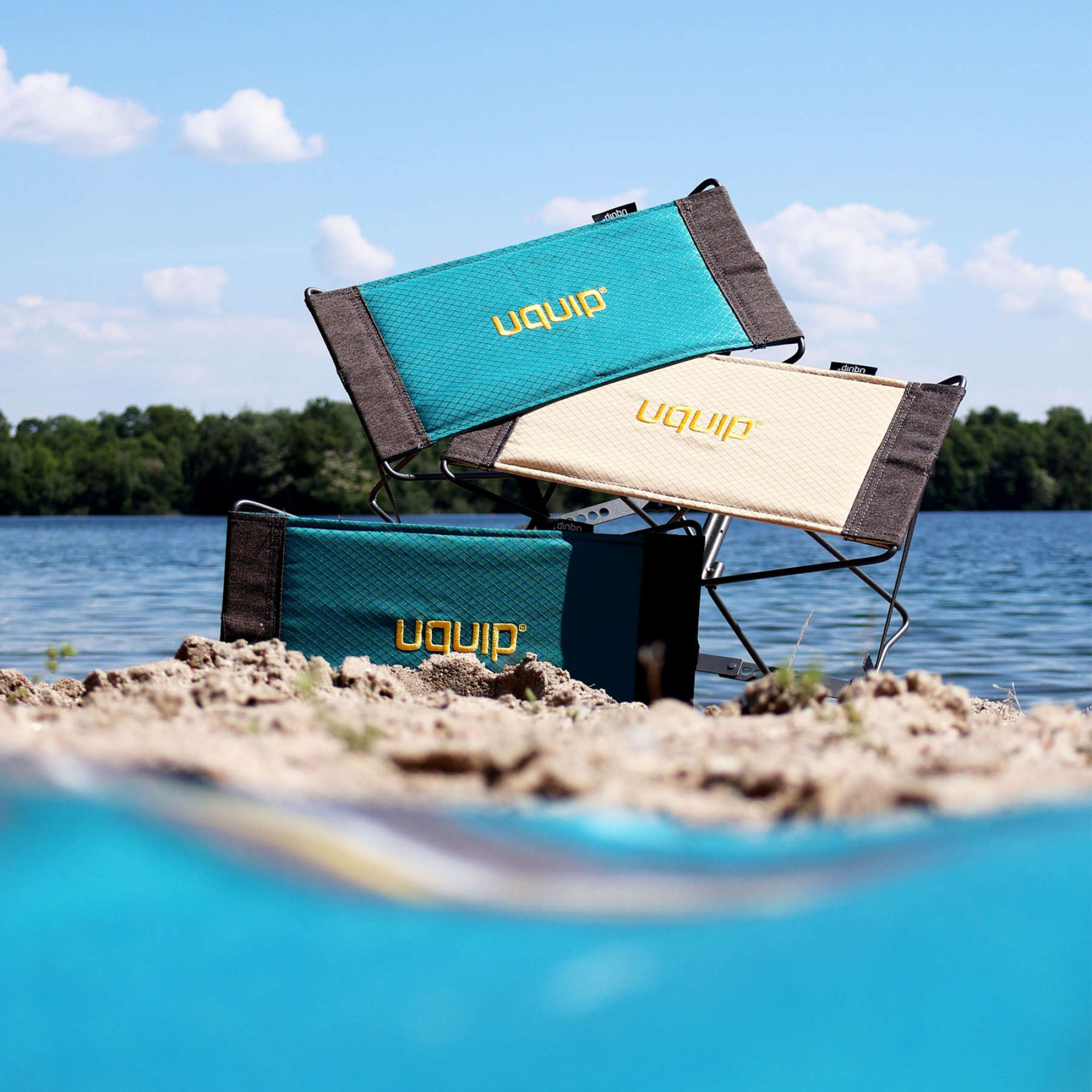 Стілець розкладний Uquip Fancy Sand/Grey (244041) - 3 - Robinzon.ua