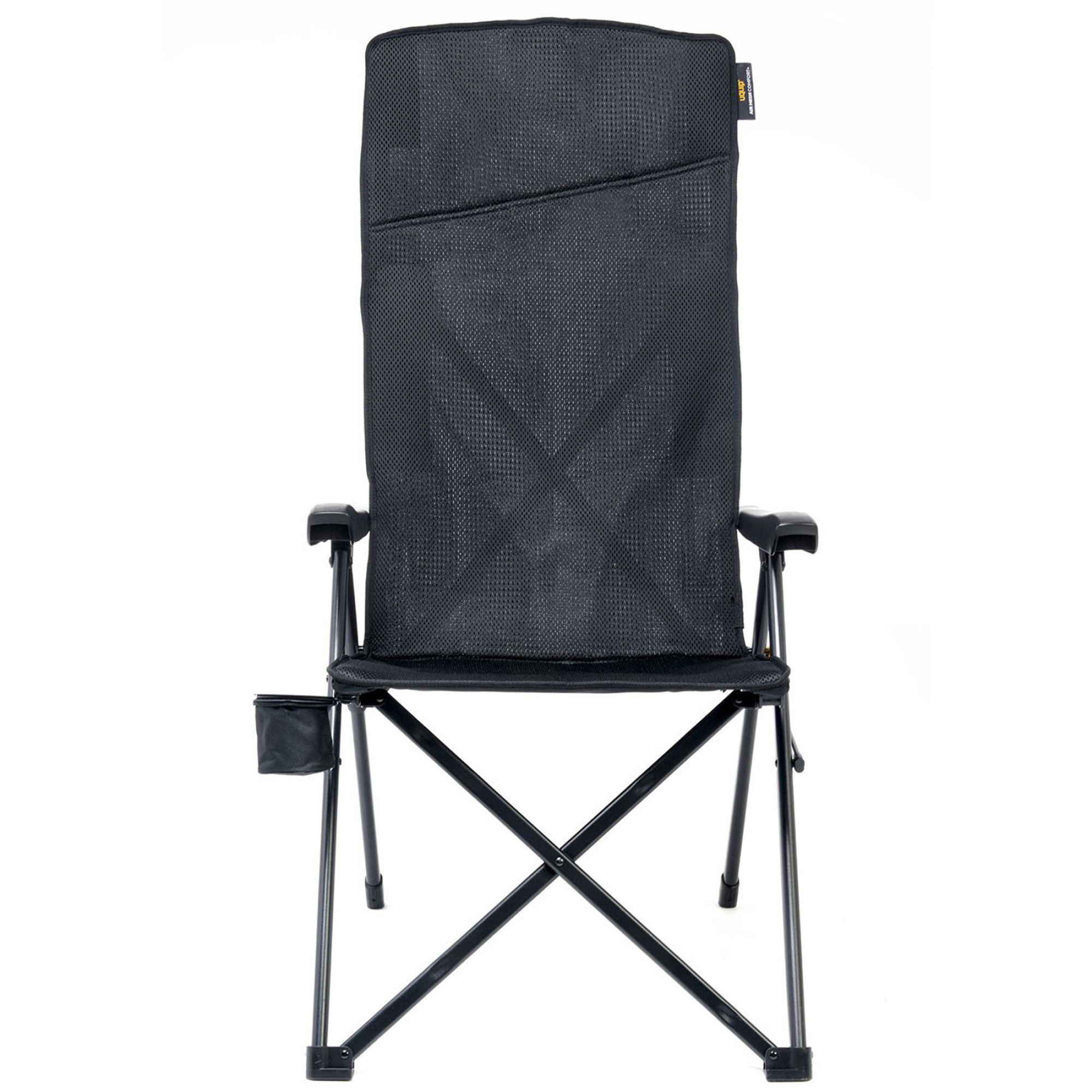 Крісло розкладне Uquip Justy XL Black (244053) - Robinzon.ua