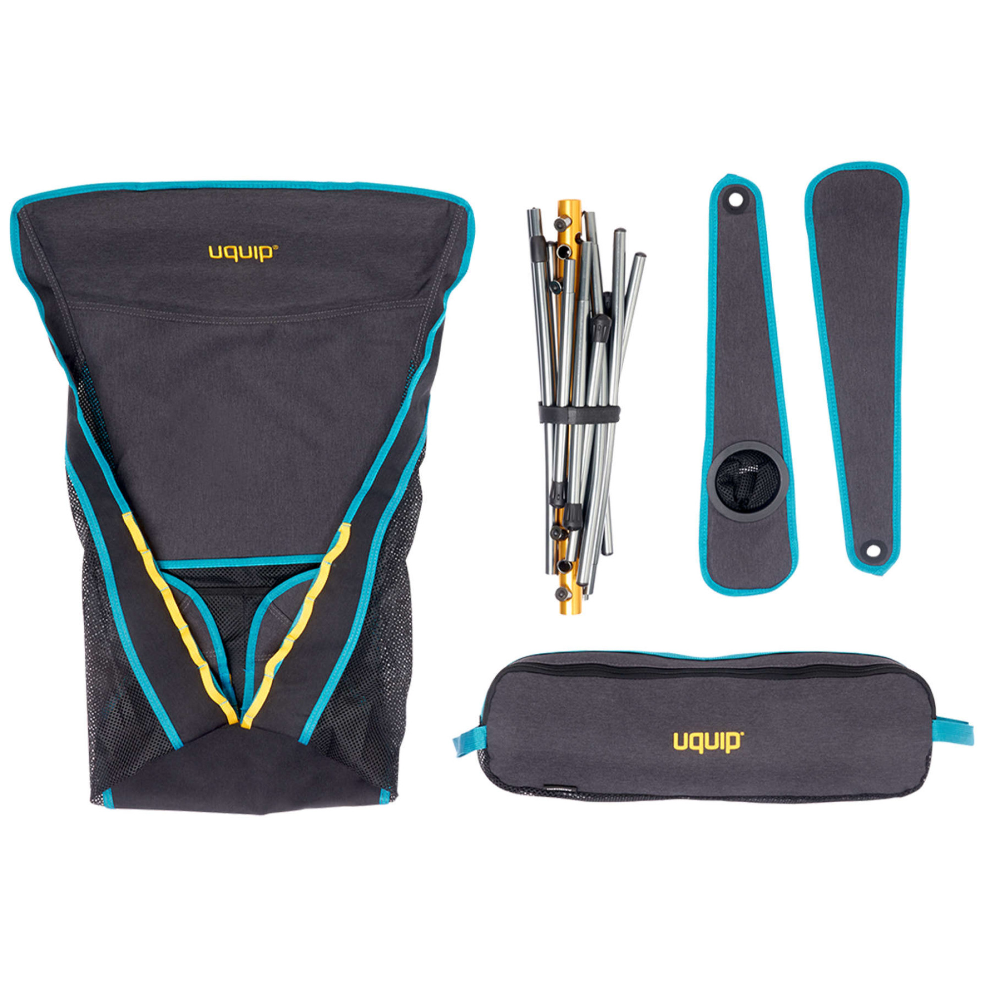 Кресло раскладное Uquip Infinity Lounger Grey (244047) - 4 - Robinzon.ua