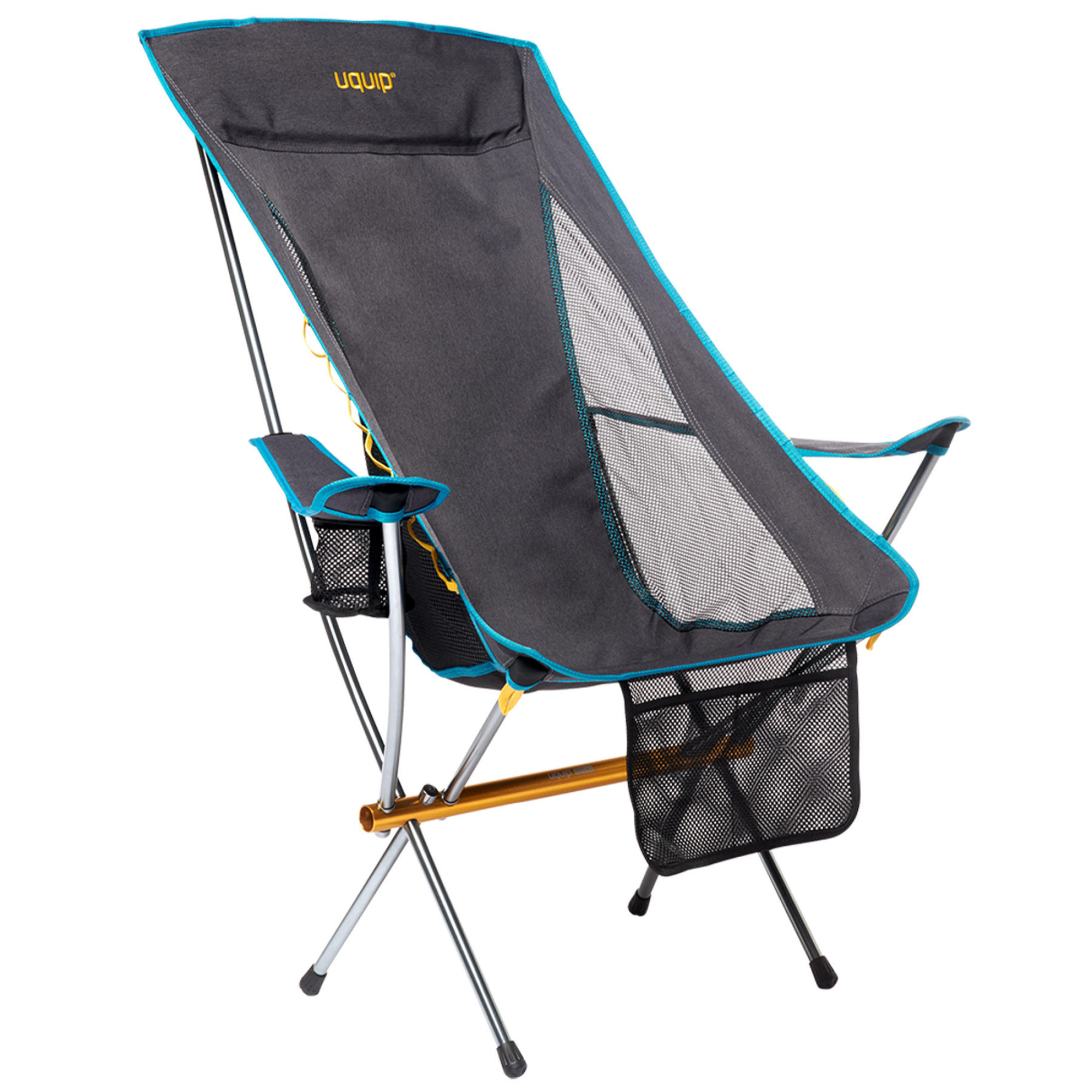 Крісло розкладне Uquip Infinity Lounger Grey (244047) - Robinzon.ua