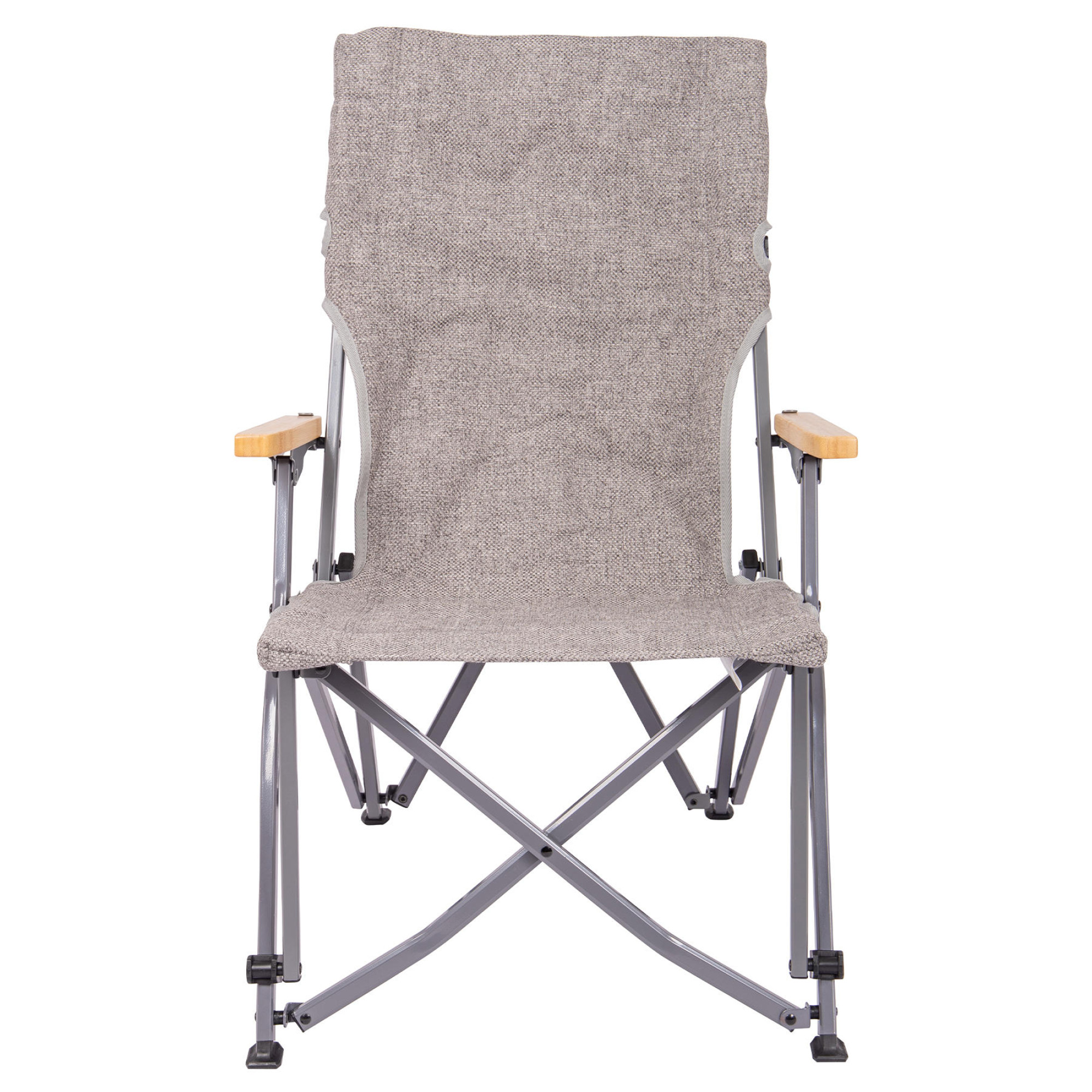 Крісло розкладне Bo-Camp Chelsea Grey (1204810) - Robinzon.ua