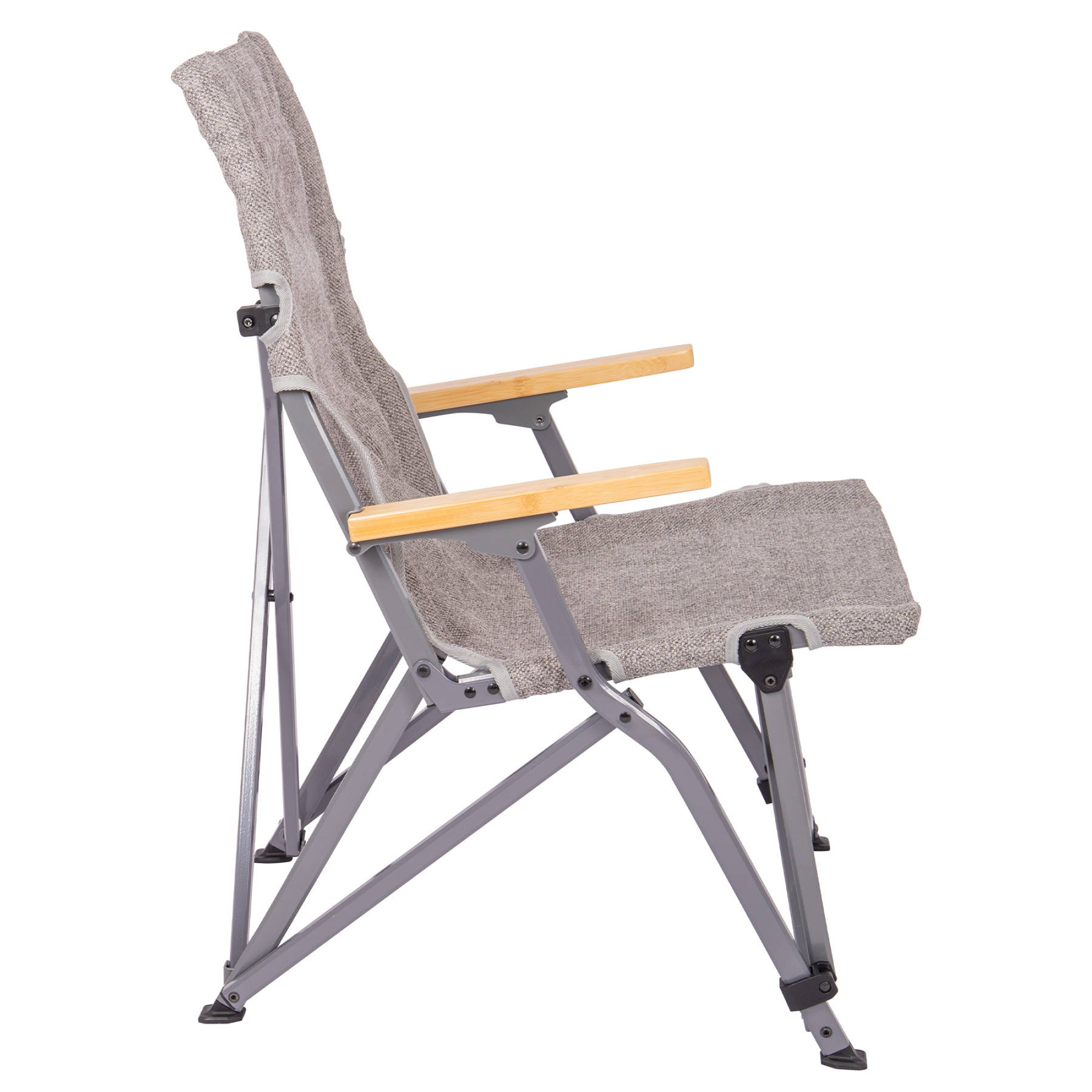 Крісло розкладне Bo-Camp Chelsea Grey (1204810) - 5 - Robinzon.ua