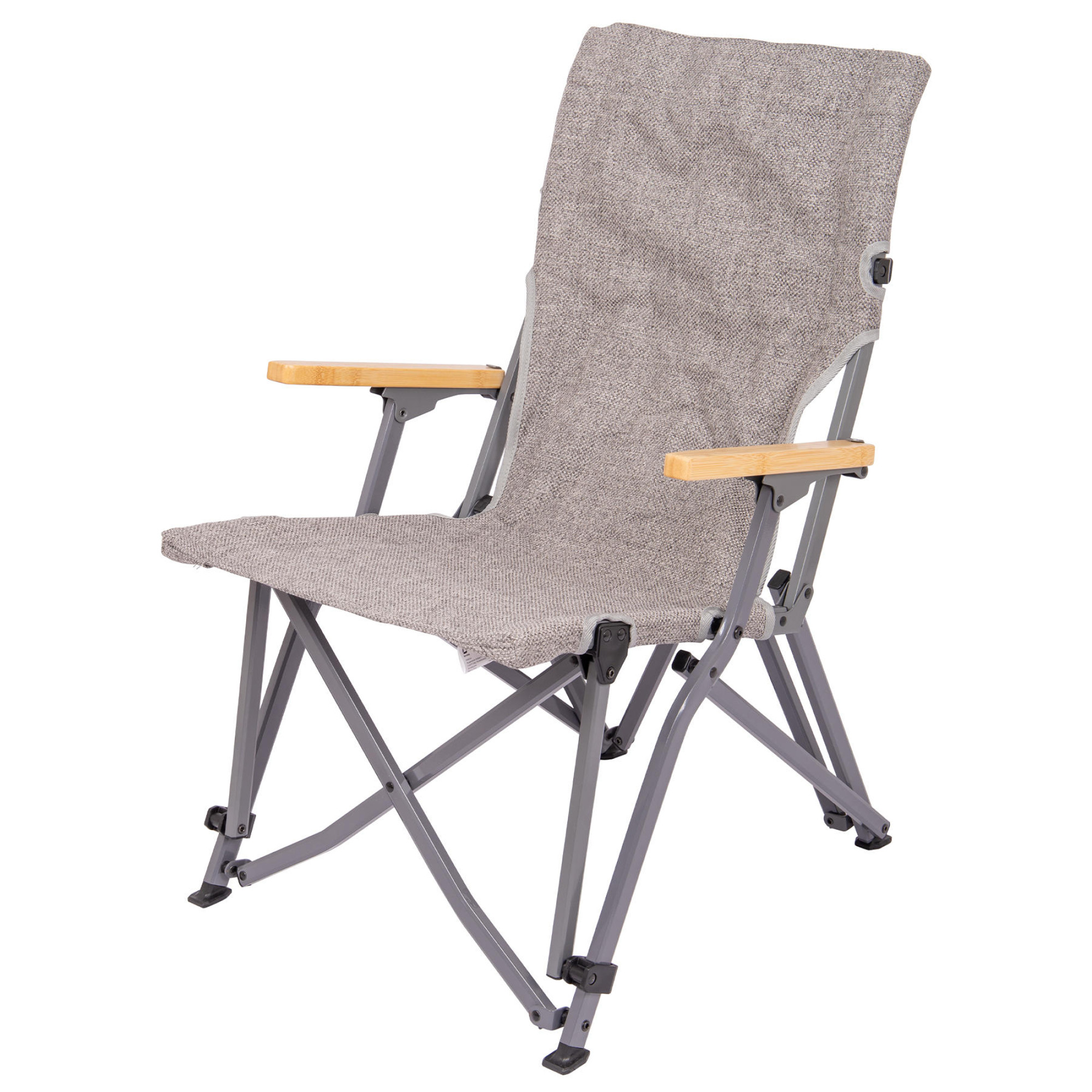 Крісло розкладне Bo-Camp Chelsea Grey (1204810) - 2 - Robinzon.ua