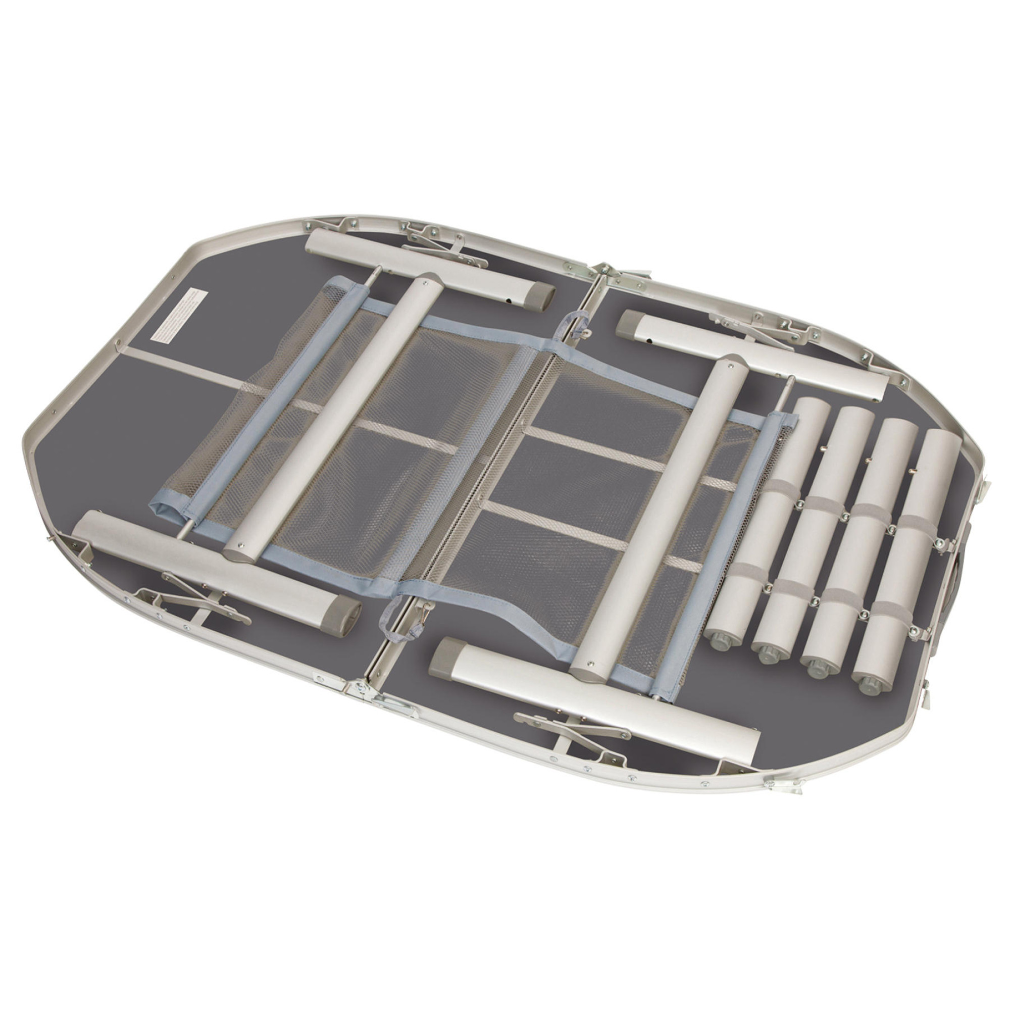 Стол Bo-Camp Case Model Oval 120x80 cm Grey (1404415) - 3 - Robinzon.ua