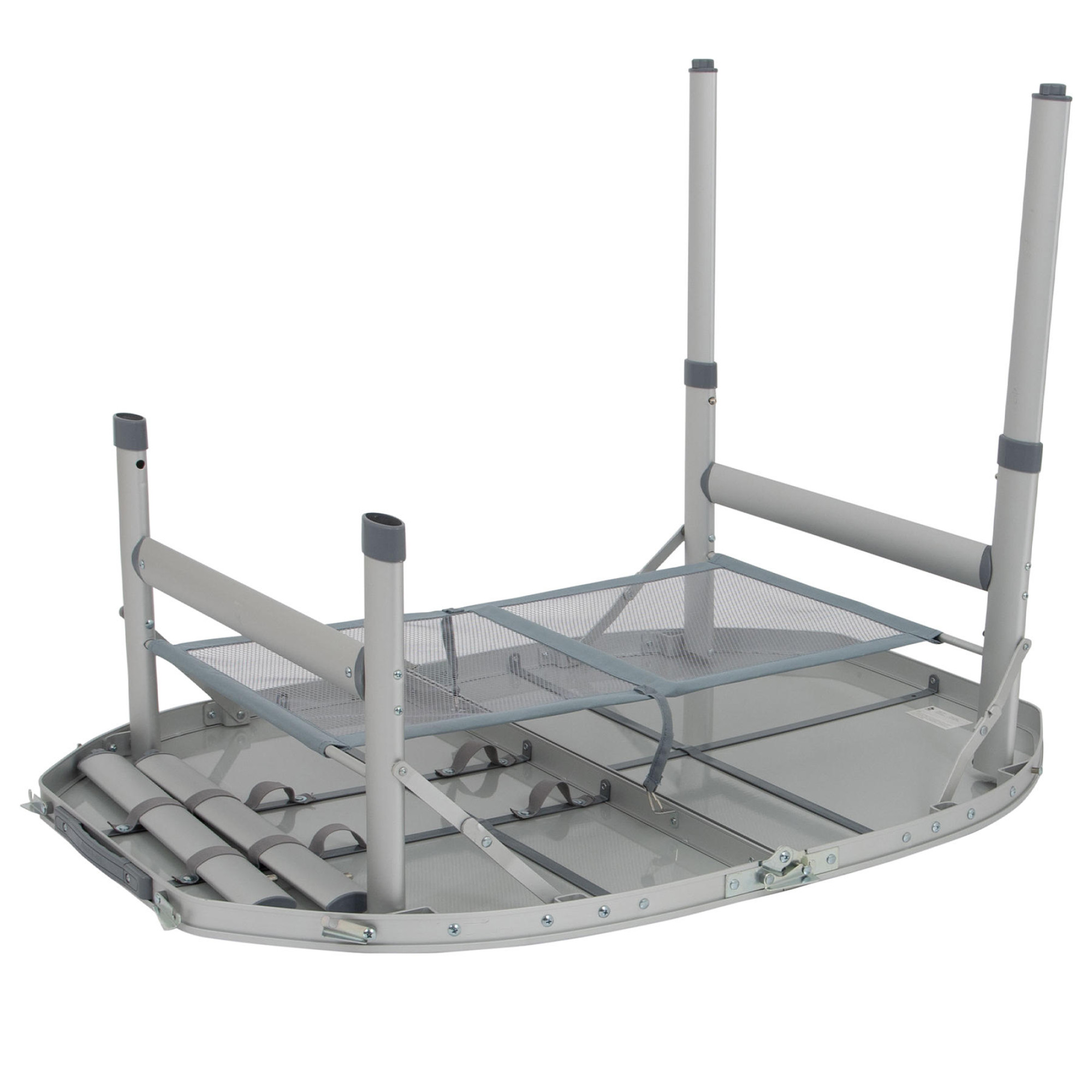 Стол Bo-Camp Premium Oval 100x70 cm Grey (1404424) - 3 - Robinzon.ua