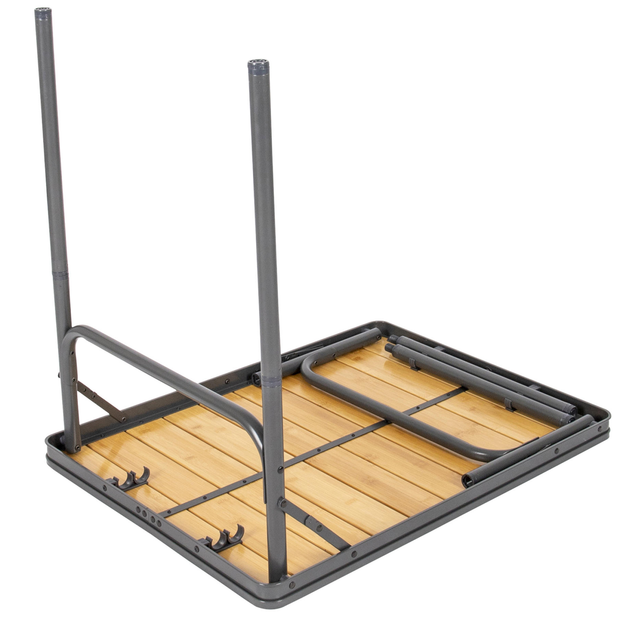 Стіл Bo-Camp Margate 75x55 cm Bamboo Brown (1404666) - 4 - Robinzon.ua