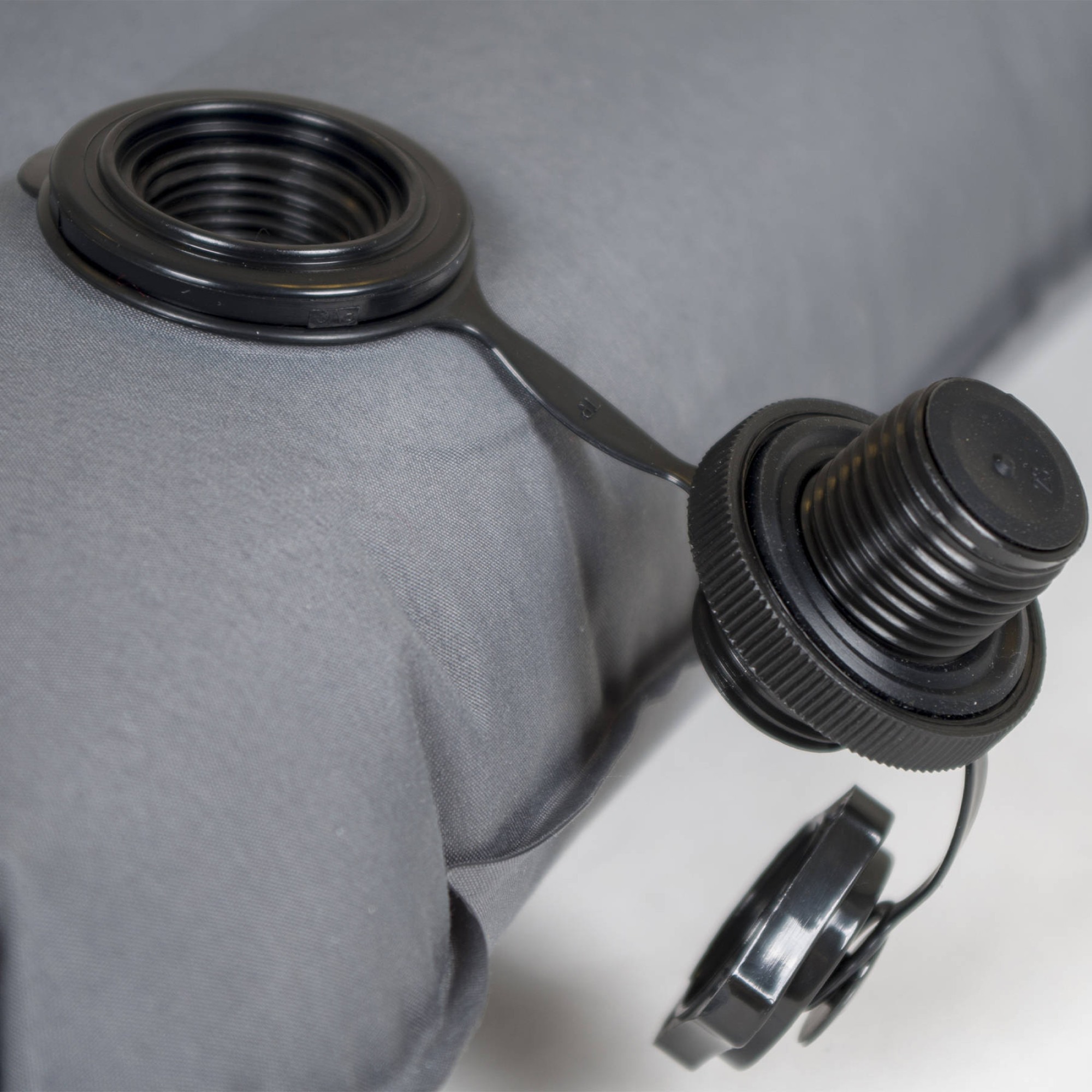 Килимок надувний Bo-Camp Flex Built-in Pump 194x70x10 cm Anthracite (3106605) - 3 - Robinzon.ua