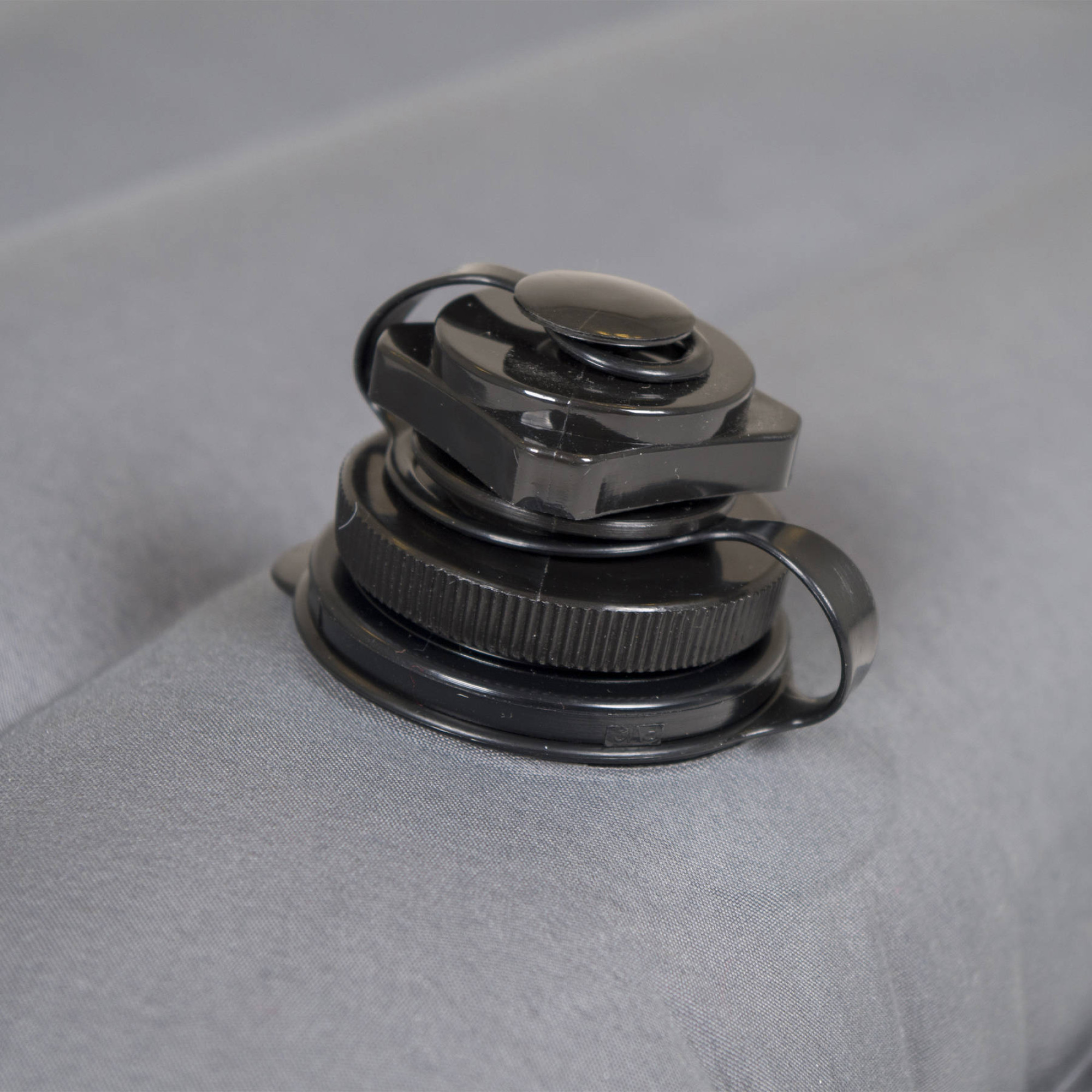 Килимок надувний Bo-Camp Flex Built-in Pump 194x70x10 cm Anthracite (3106605) - 2 - Robinzon.ua