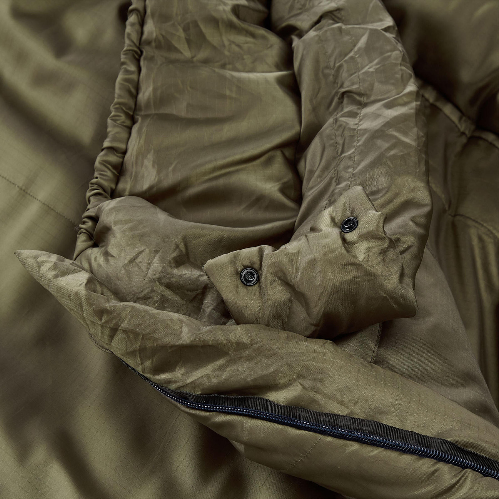 Спальний мішок Wechsel Wildfire 10° L TL Mud Green Left (232045) - 4 - Robinzon.ua