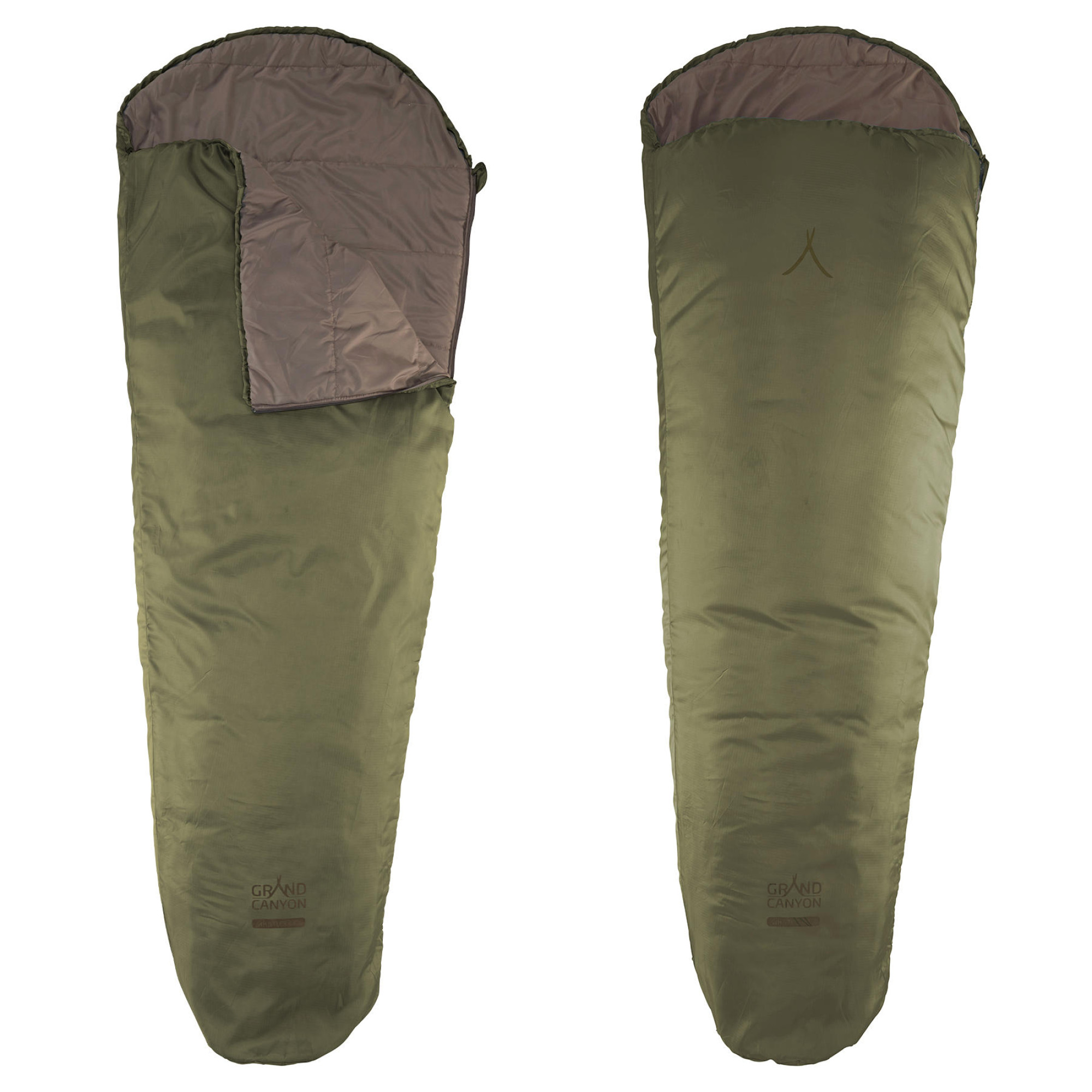 Спальный мешок Grand Canyon Whistler 190 13°C Capulet Olive Left (340018) - 4 - Robinzon.ua