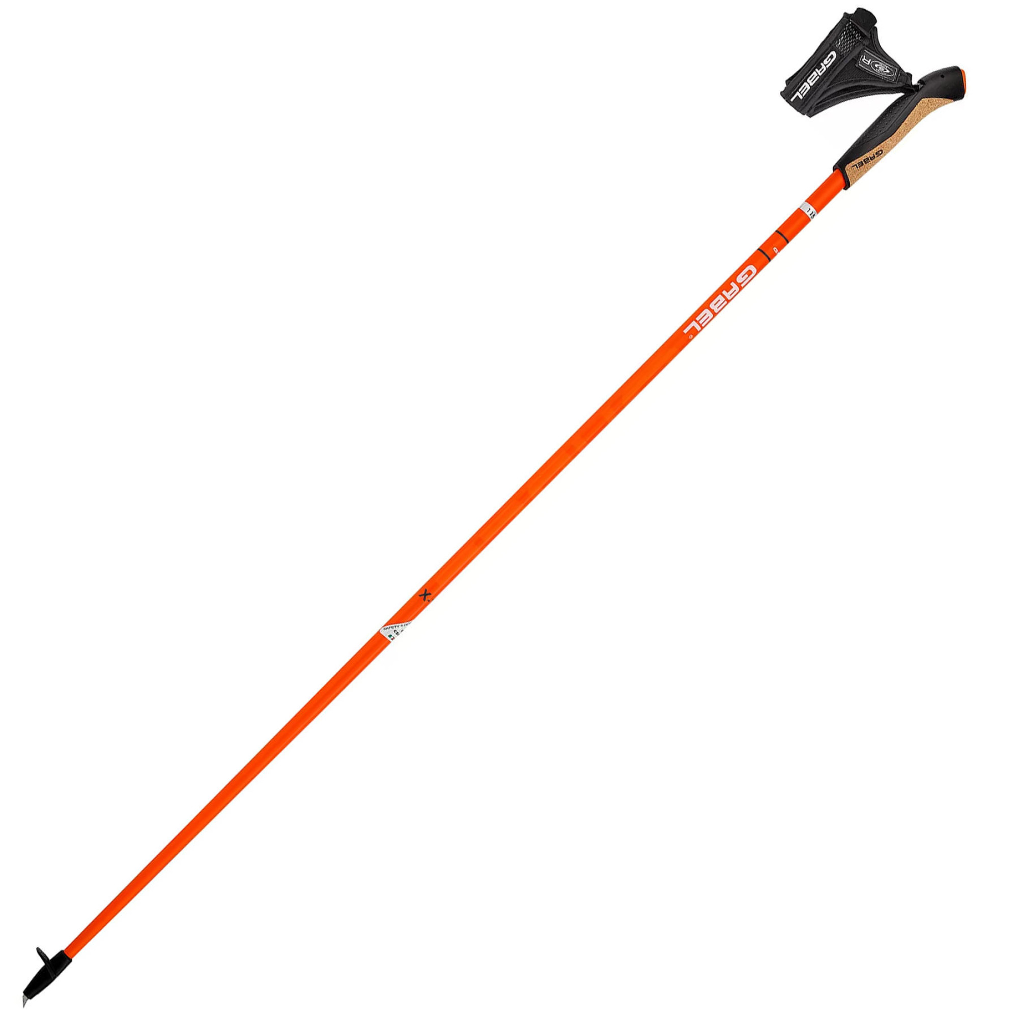 Палки для скандинавской ходьбы Gabel X-1.35 Active Knife Red/Orange 110 (7009361151100) - Robinzon.ua