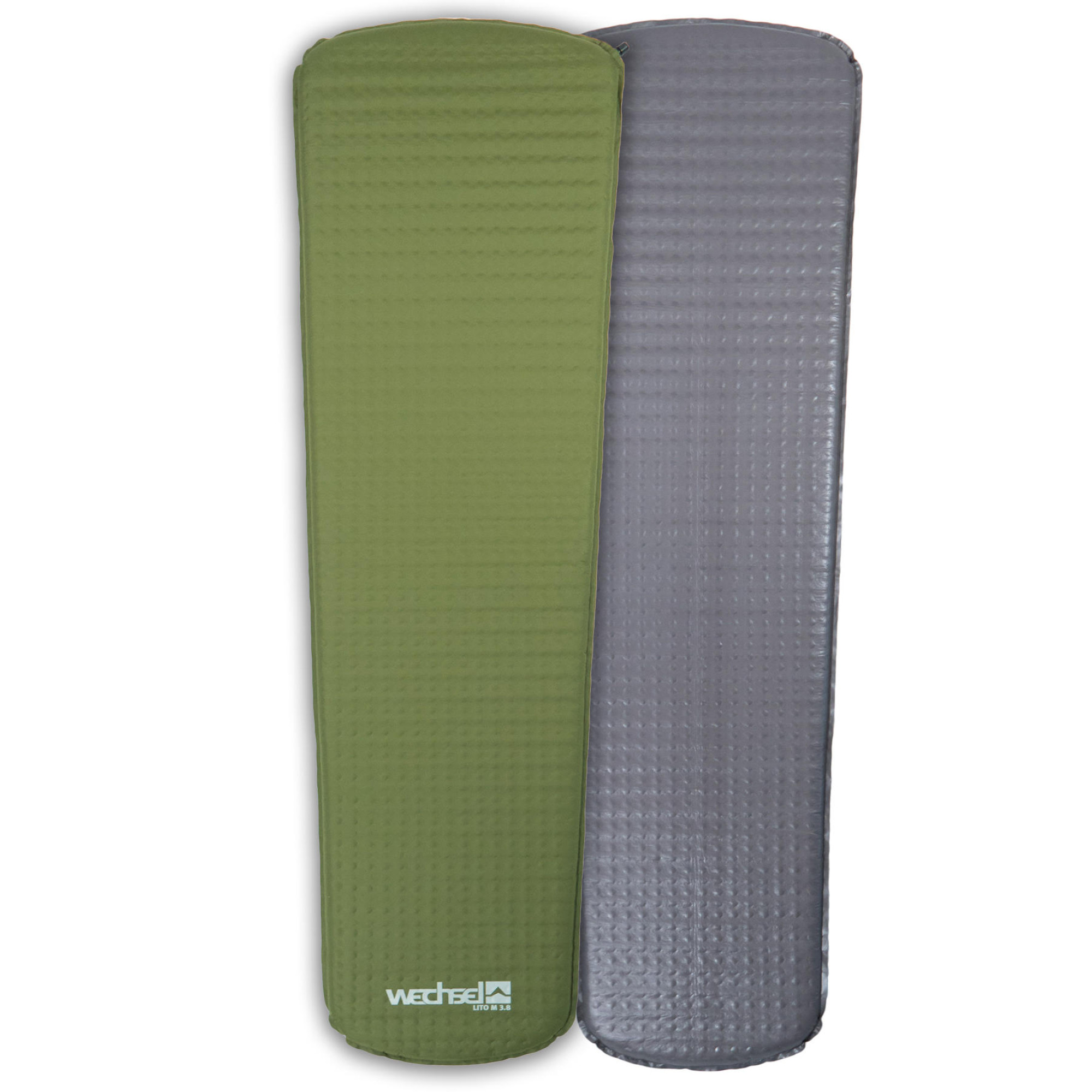Коврик самонадувной Wechsel Lito L 3.8 ZG Olive (233033) - 3 - Robinzon.ua
