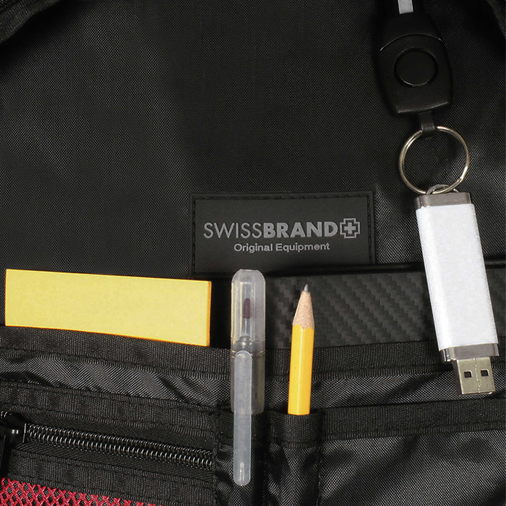 Рюкзак міський Swissbrand Ribe 20 Black (SWB_BLRIB001U) - 3 - Robinzon.ua