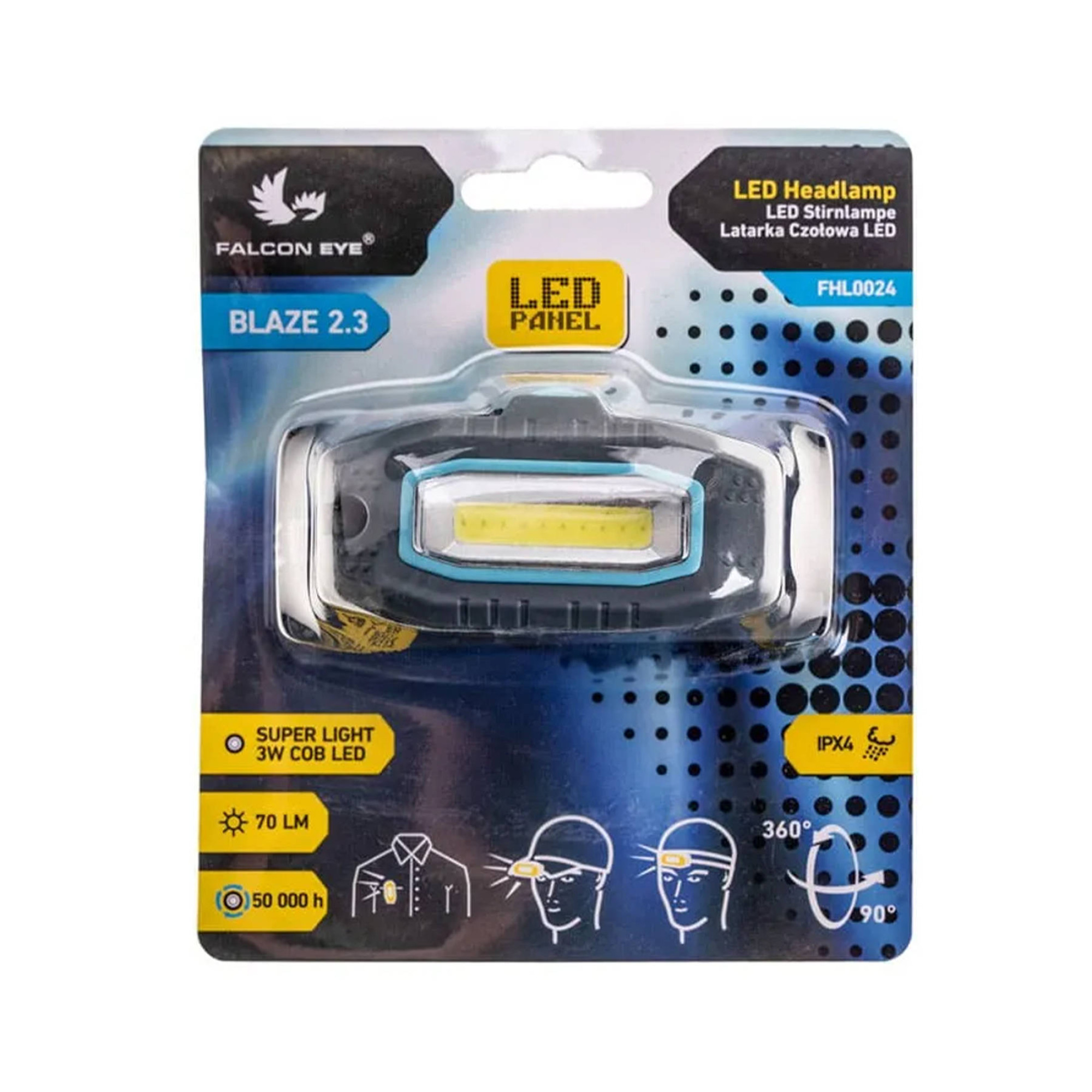 Ліхтар налобний Falcon Eye Blaze 2.3 (70 Lm) (FHL0024) - 2 - Robinzon.ua