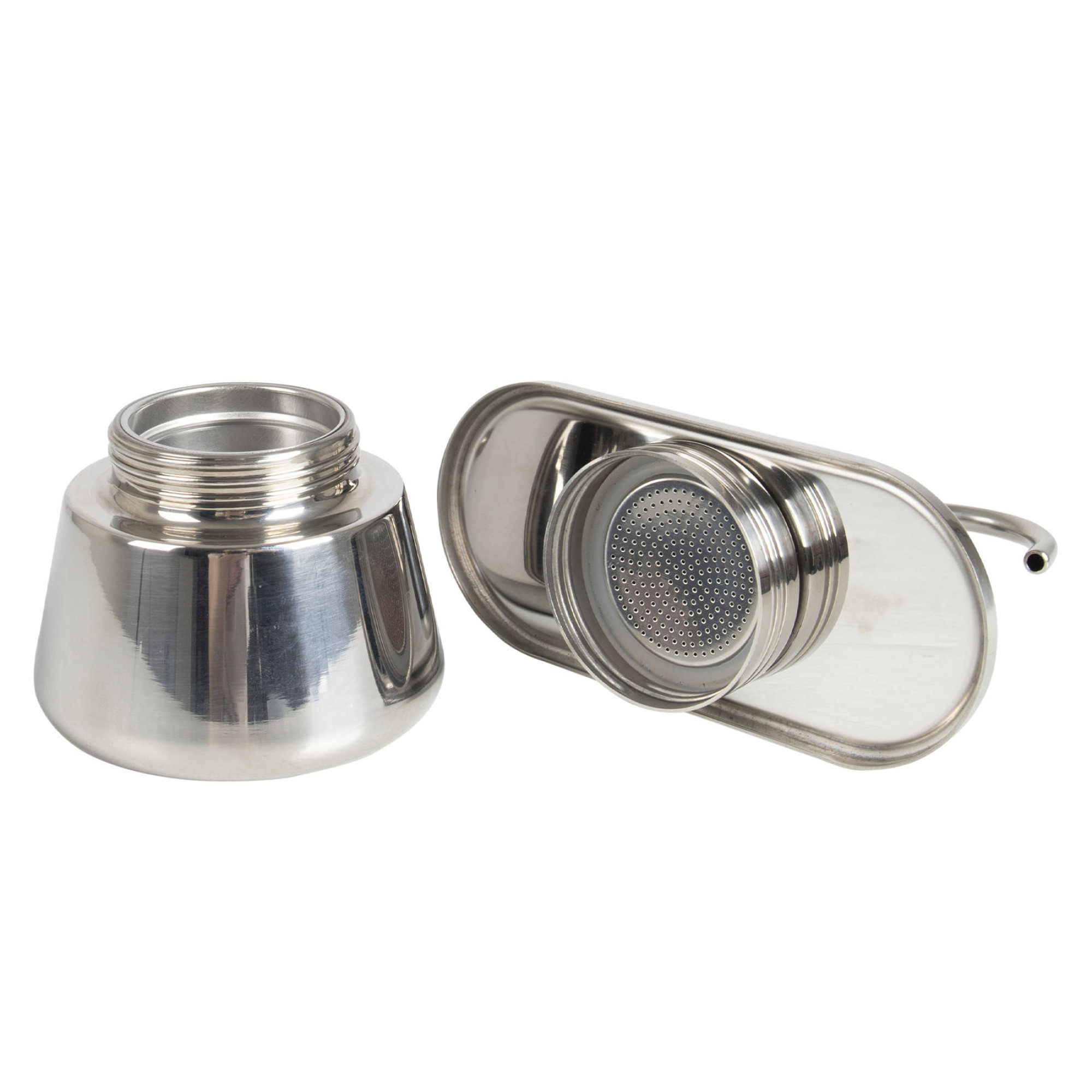 Кавоварка Bo-Camp Stainless Steel 2-cups Silver (2200545) - 5 - Robinzon.ua