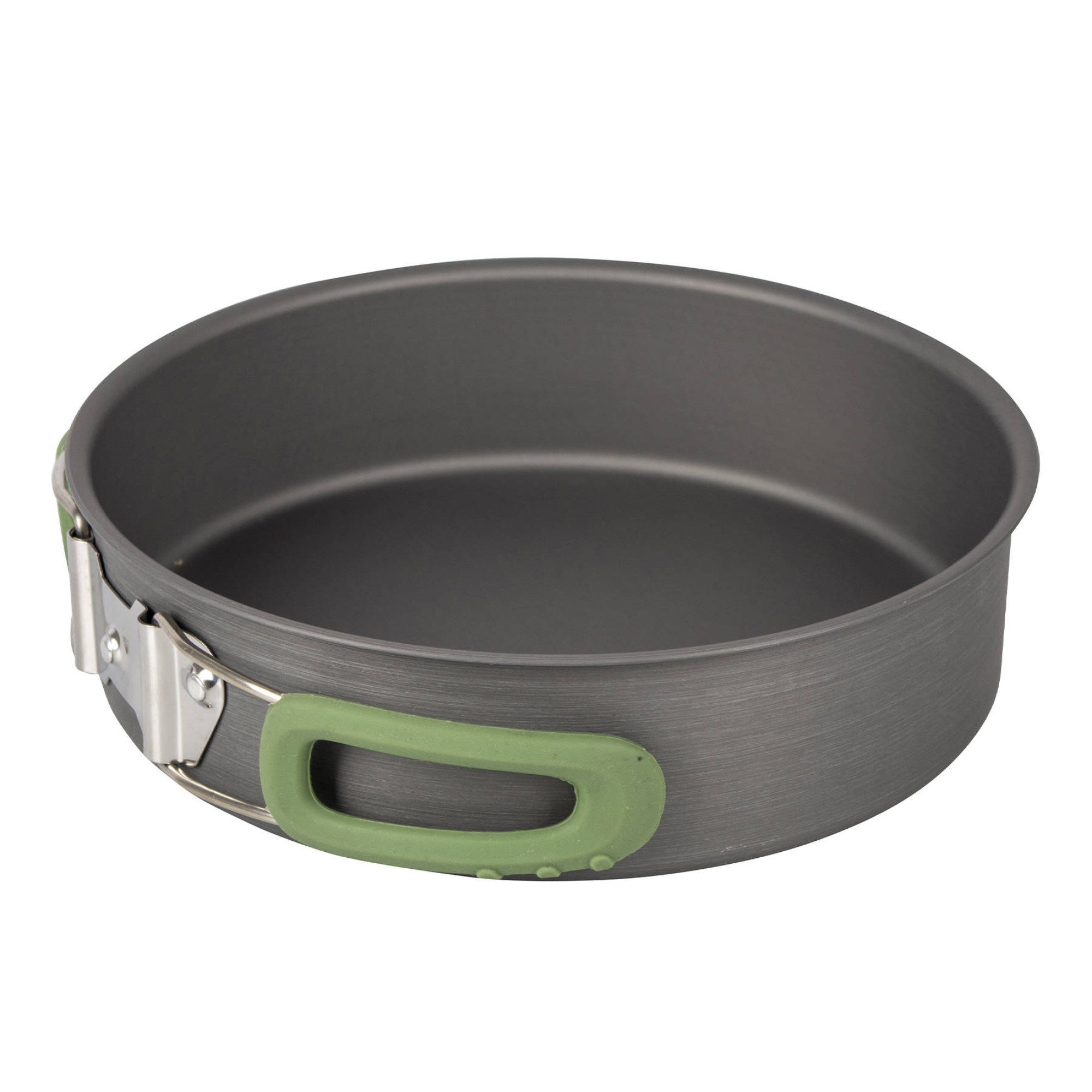 Набір посуду Bo-Camp Explorer 4 Pieces Hard Anodized Grey/Green (2200244) - Robinzon.ua
