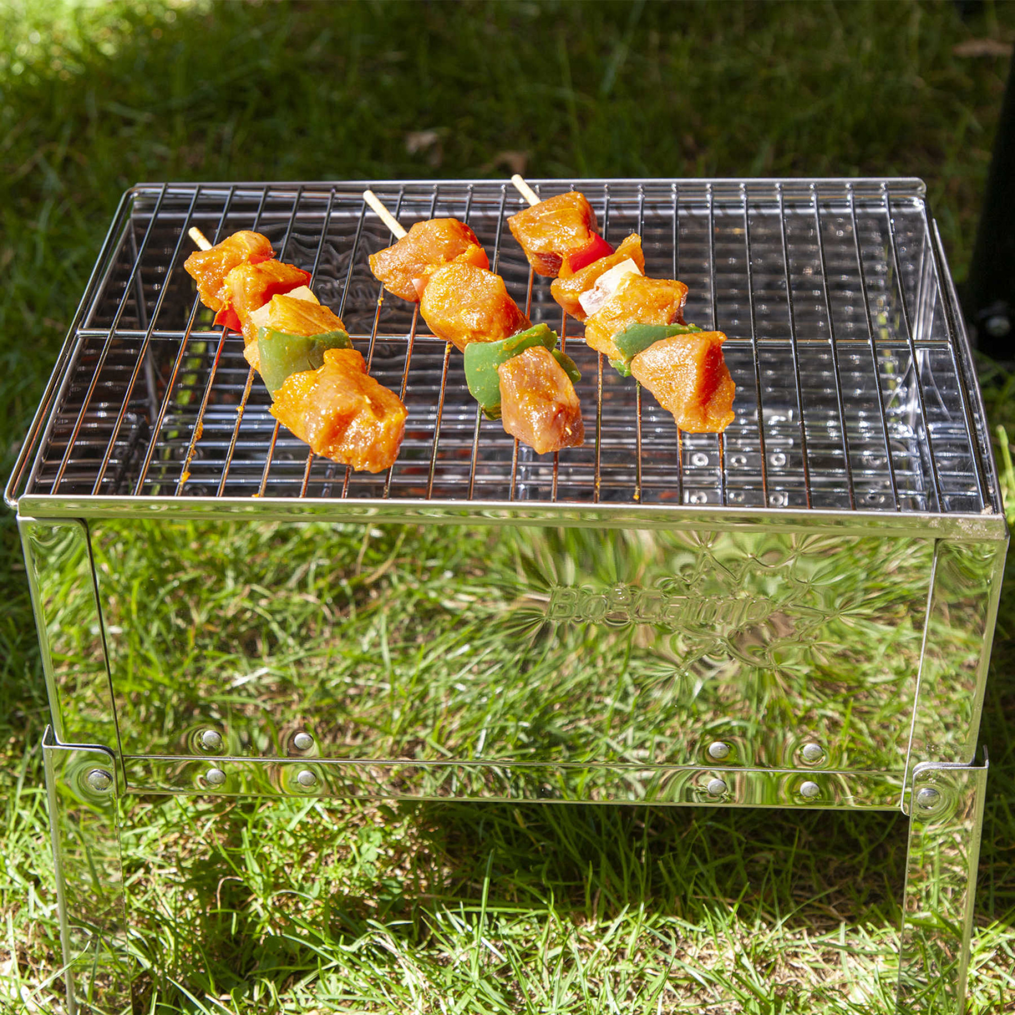 Гриль вугільний Bo-Camp Compact Delux Silver (8108360) - 5 - Robinzon.ua