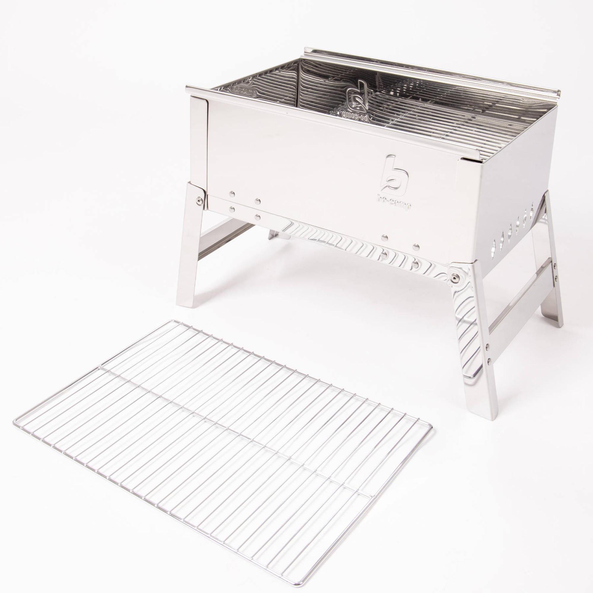 Гриль вугільний Bo-Camp Compact Delux Silver (8108360) - 4 - Robinzon.ua