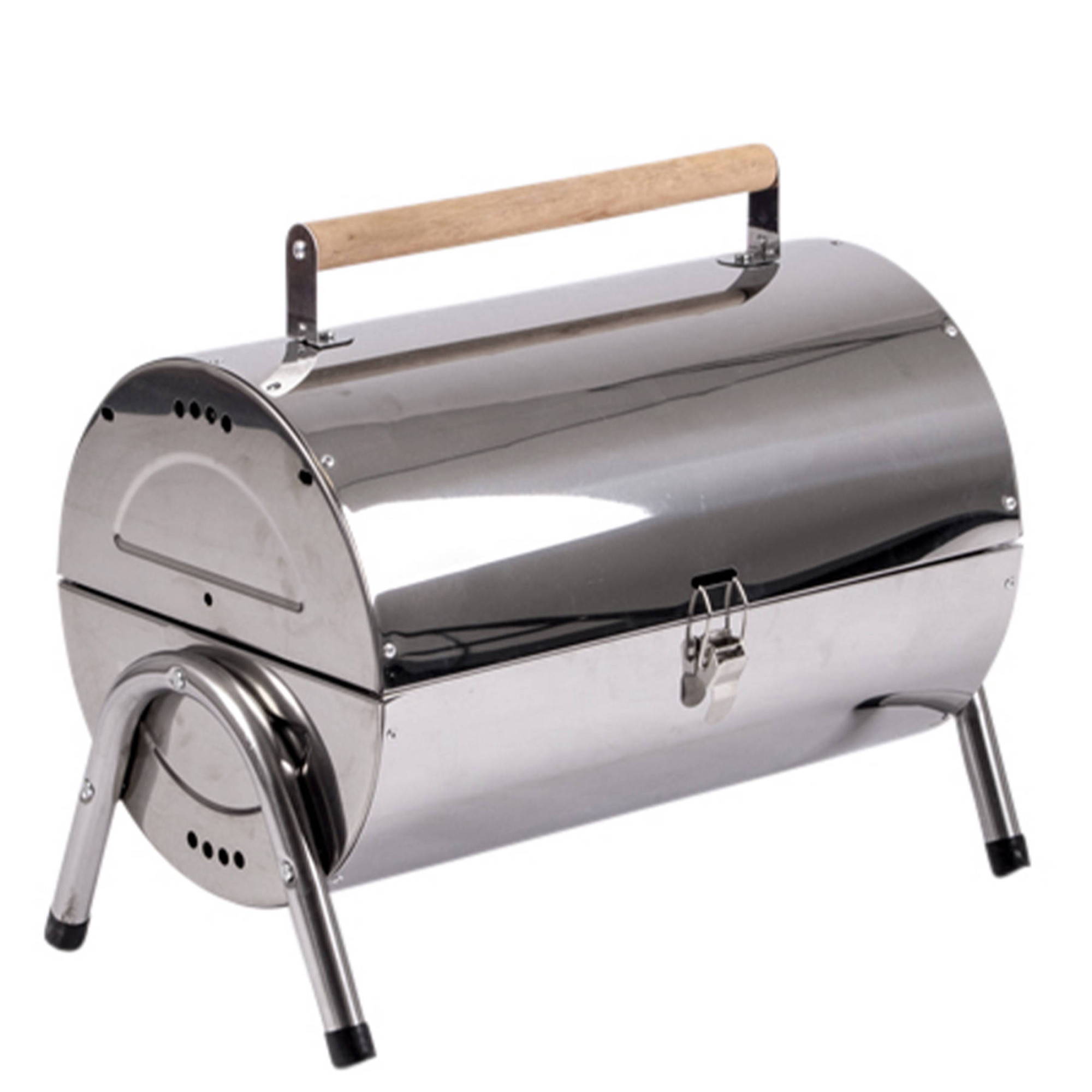 Гриль вугільний Bo-Camp Barrel Silver (8108381) - 1 - Robinzon.ua