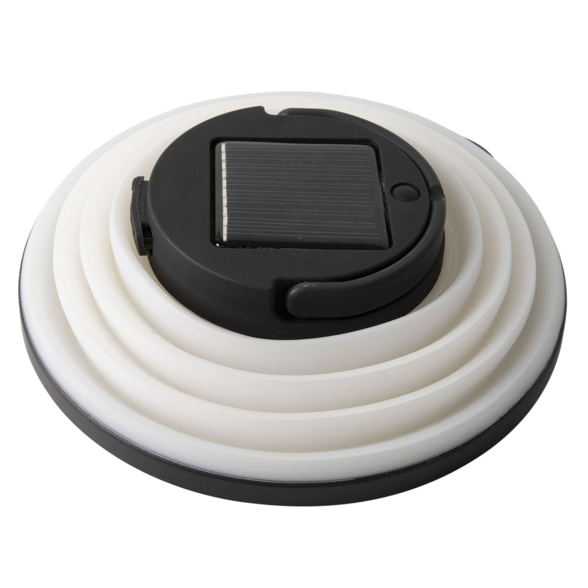 Ліхтар кемпінговий Bo-Camp Seginius Solar Rechargeable 150 Lumen White/Black (5818730) - Robinzon.ua