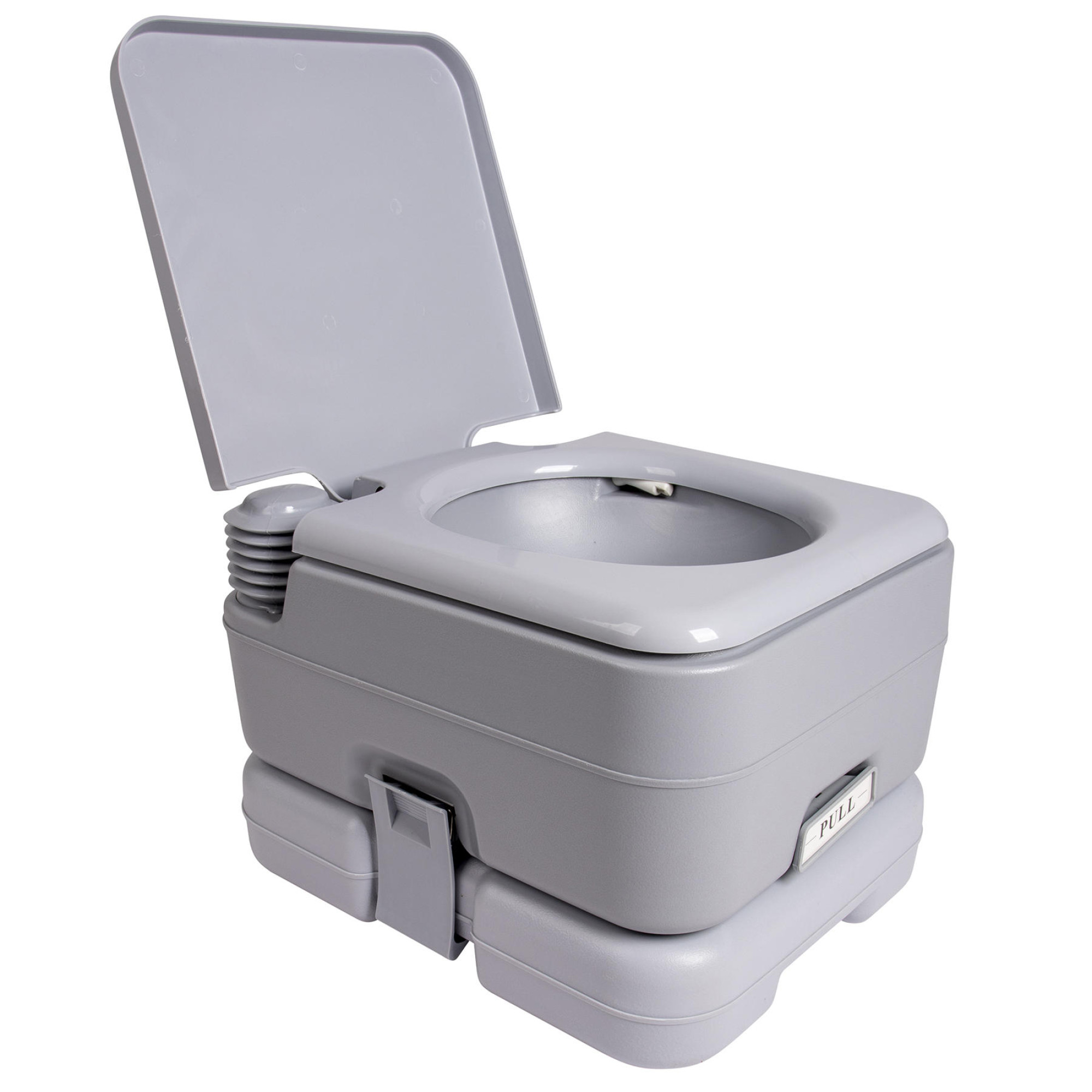 Біотуалет Bo-Camp Portable Toilet Flush 10 Liters Grey (5502825) - Robinzon.ua