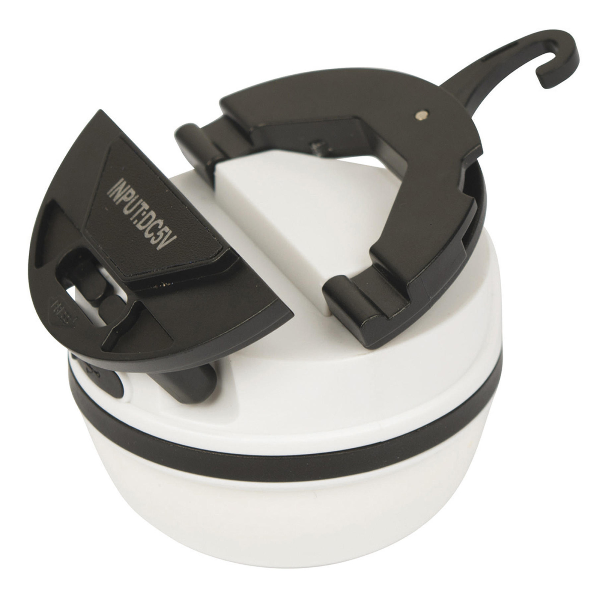 Ліхтар кемпінговий Bo-Camp Kuma Silicone Rechargeable 200 Lumen White/Black (5818808) - 3 - Robinzon.ua