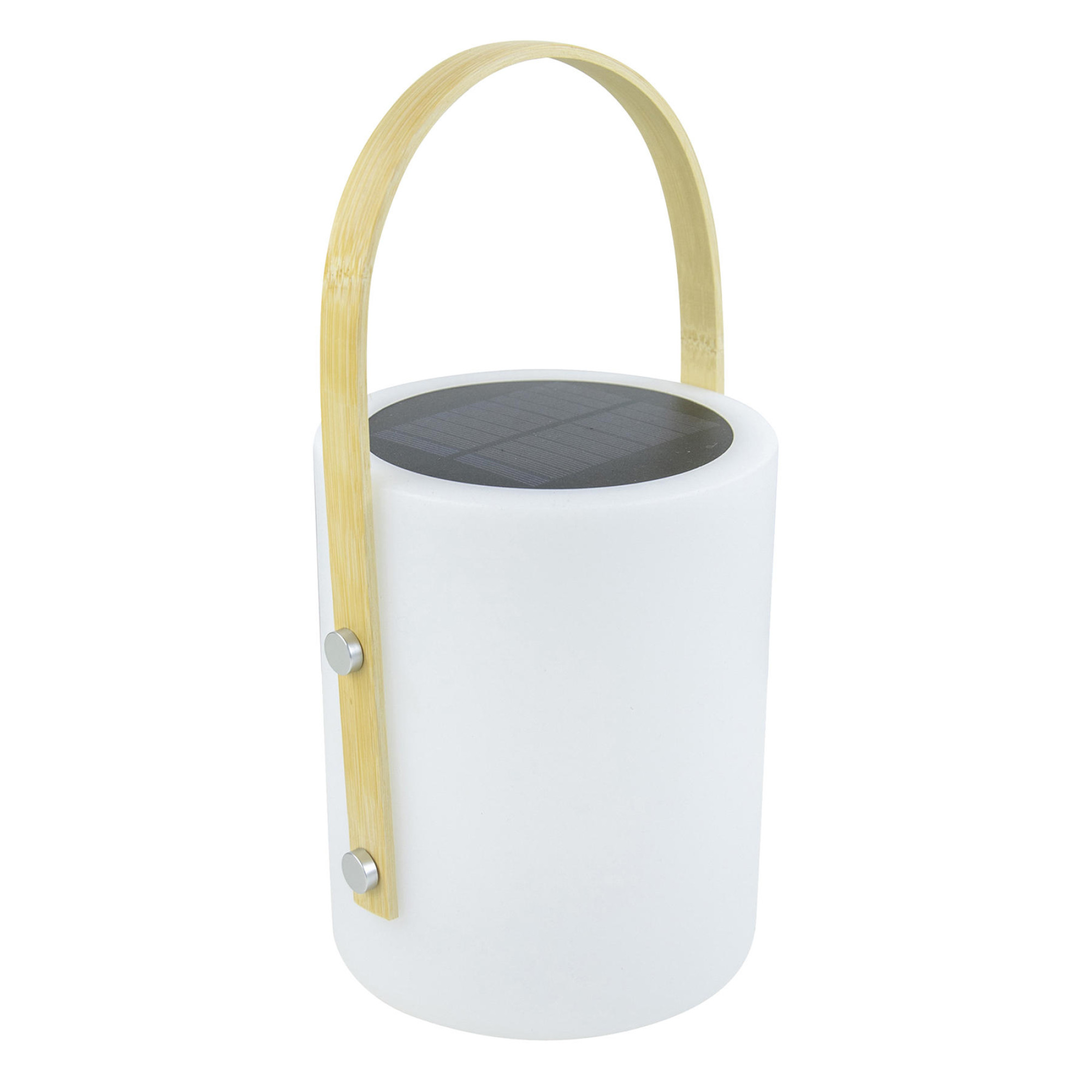 Ліхтар кемпінговий Bo-Camp Longford Solar 150 Lumen Bamboo/White (5818878) - 2 - Robinzon.ua