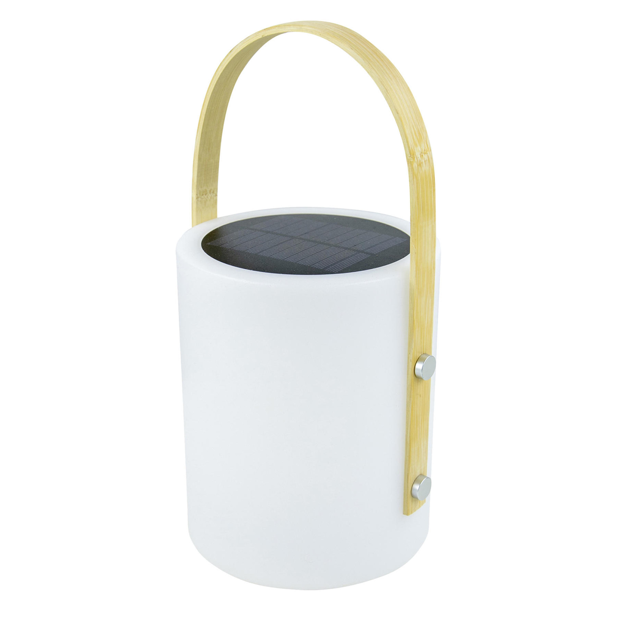 Ліхтар кемпінговий Bo-Camp Longford Solar 150 Lumen Bamboo/White (5818878) - 5 - Robinzon.ua