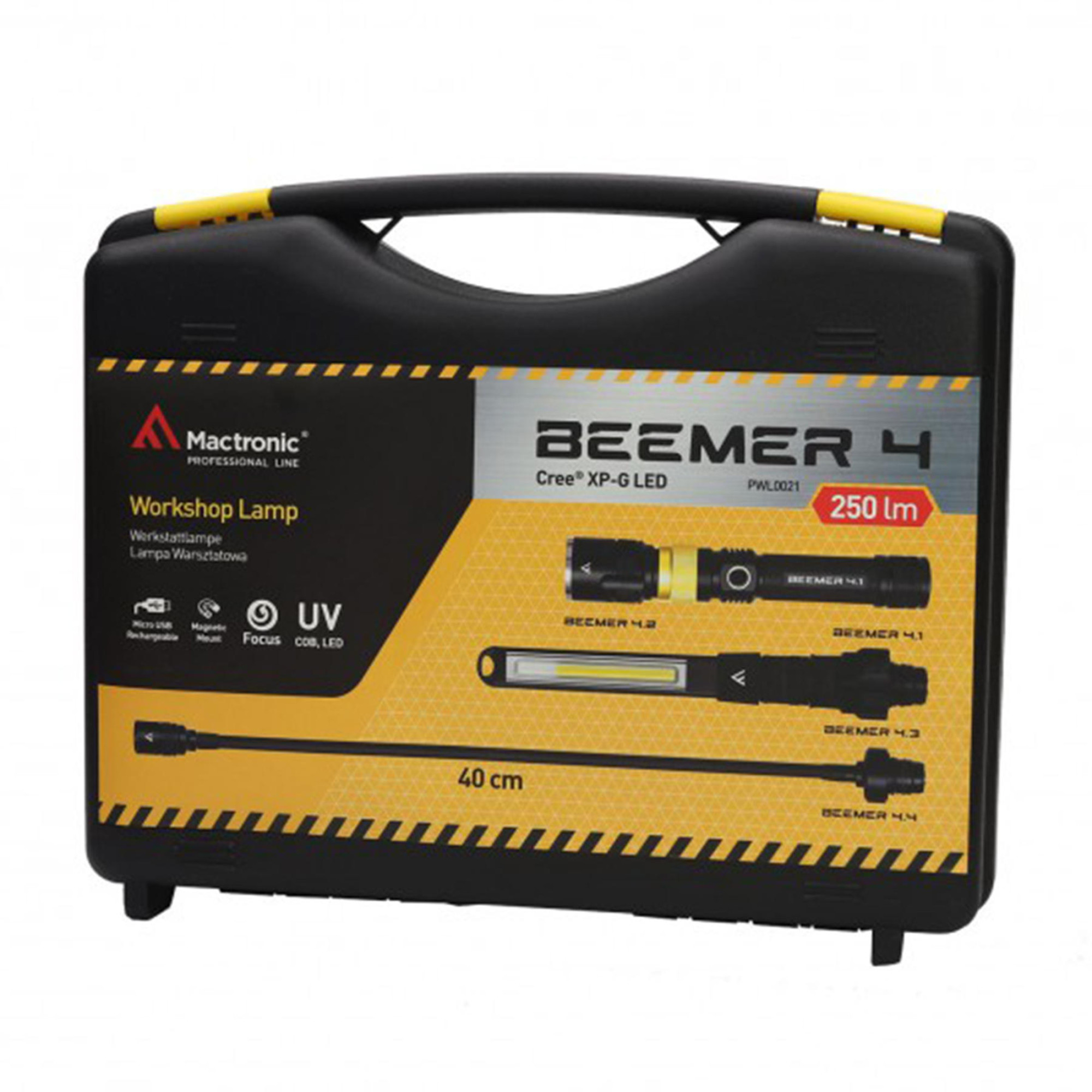 Ліхтар професійний Mactronic Beemer 4 (350 Lm + UV 390 nm) Ultraviolet Focus USB Recharg (PWL0021) - 3 Ліхтар професійний Mactronic Beemer 4 (350 Lm + UV 390 nm) Ultraviolet Focus USB Recharg (PWL0021) - 3 - Robinzon.ua