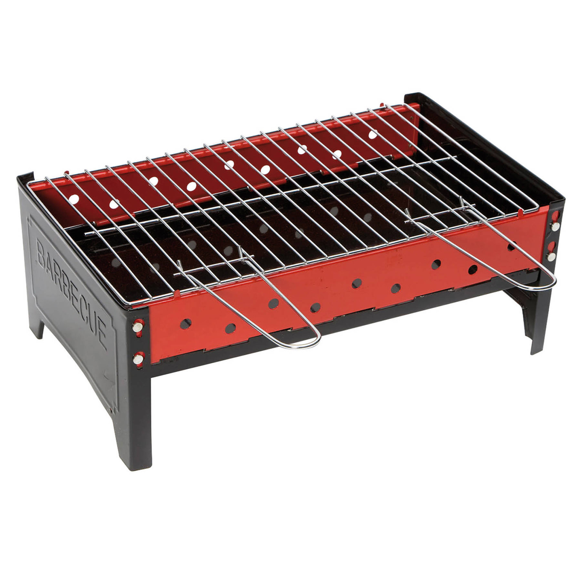 Гриль угольный Bo-Camp Compact Black/Red (8108357) - 1 - Robinzon.ua