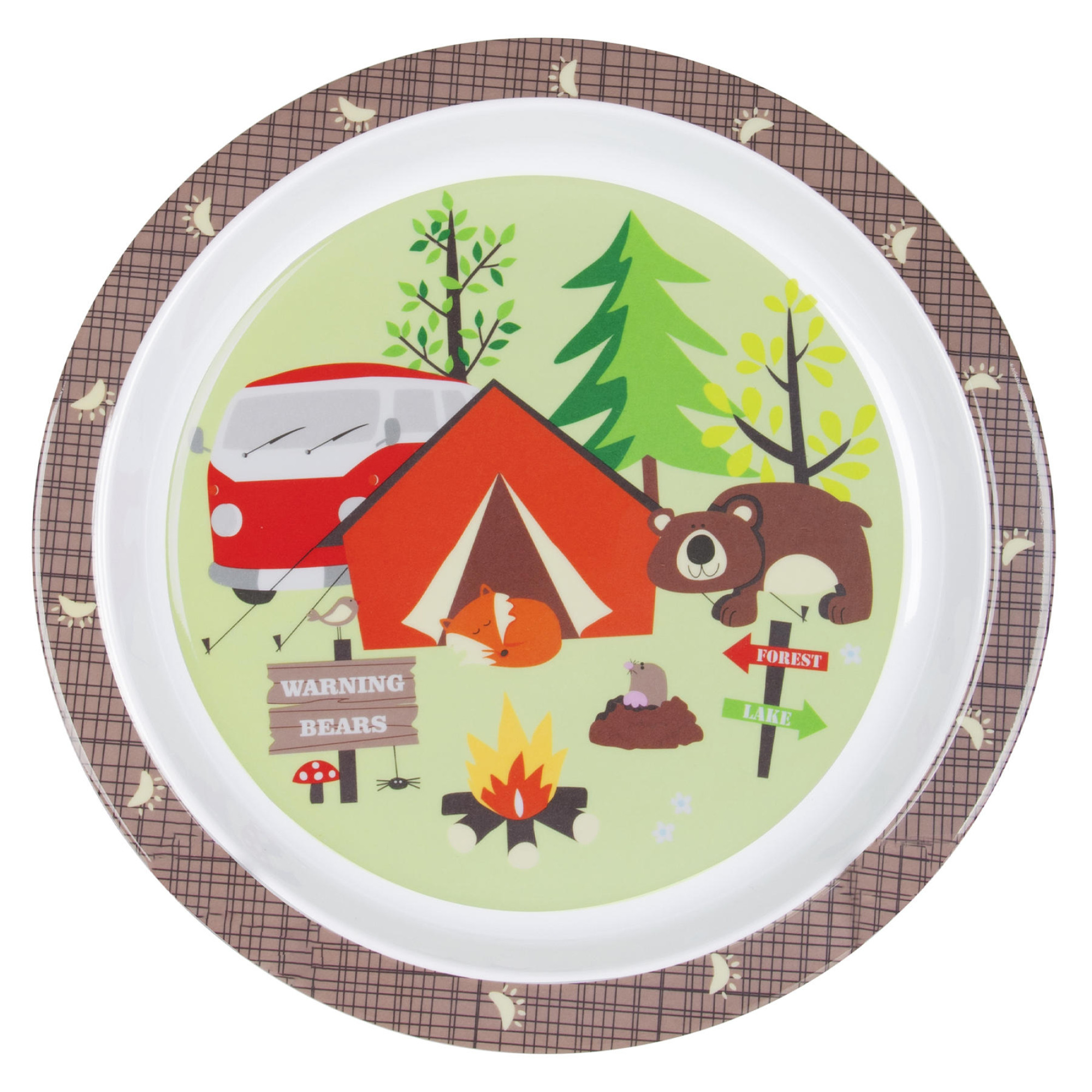 Сервіз столовий Gimex Tableware Kids 3 Pieces 1 Person Adventure (6965570) - Robinzon.ua