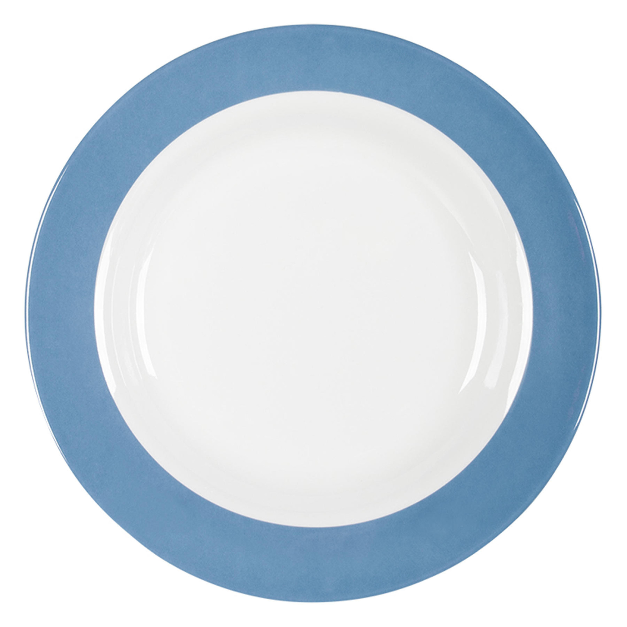 Набор тарелок Gimex Deep Plate Colour 4 Pieces 4 Person Sky (6910101) - 3 - Robinzon.ua