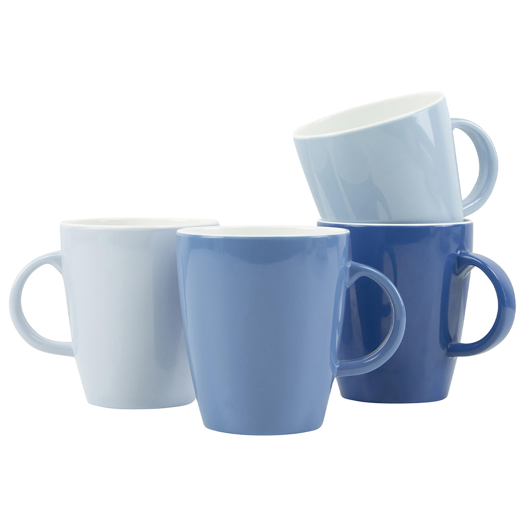 Набор чашек Gimex Mug Colour 4 Pieces 4 Person Sky (6910141) - 3 - Robinzon.ua