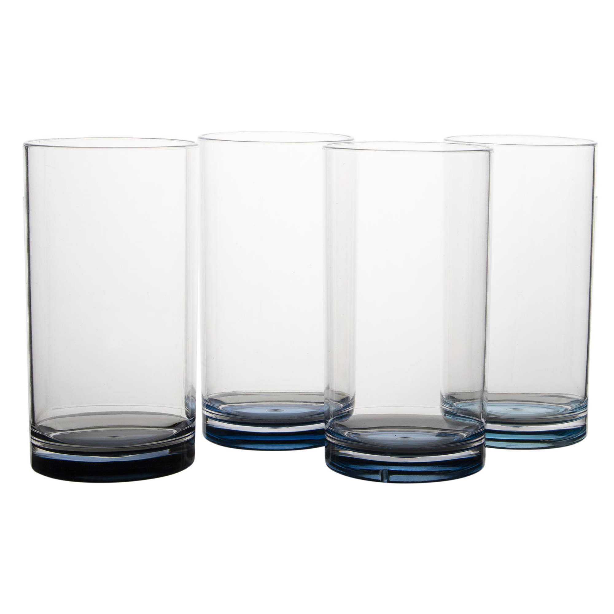 Набір склянок Gimex Longdrink Glass Colour 4 Pieces 4 Person Sky (6910186) - Robinzon.ua