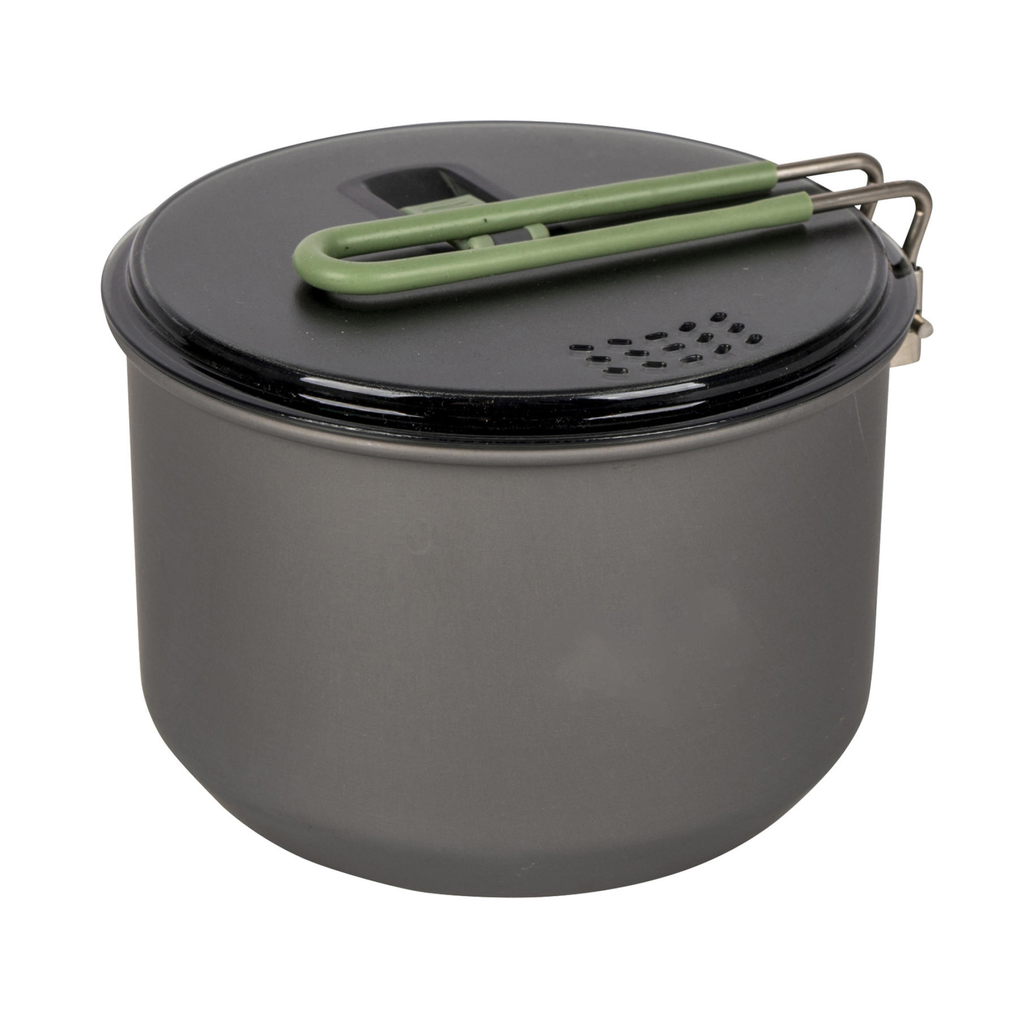 Каструля Bo-Camp Explorer Hard Anodized 1L Grey/Green (2200236) - 4 - Robinzon.ua