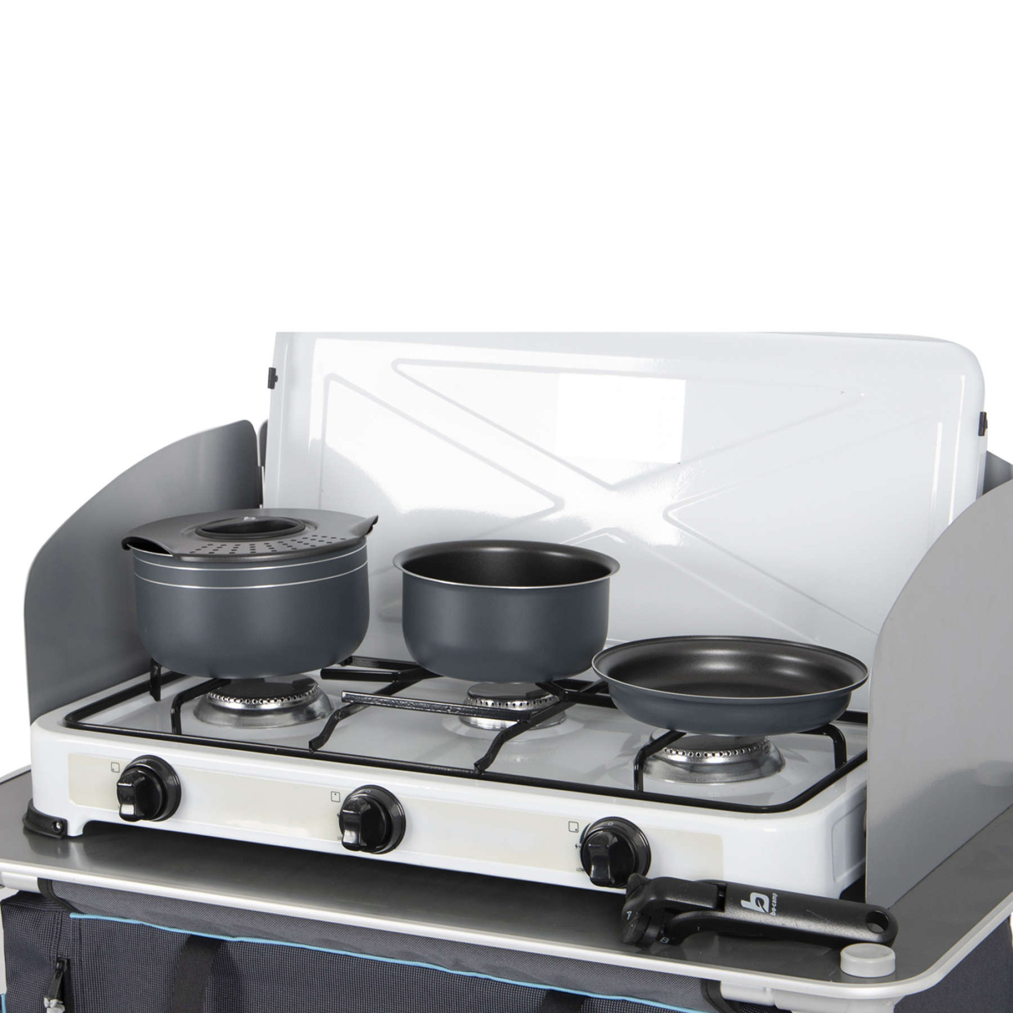 Набор посуды Bo-Camp Trekking 5 Pieces Anthracite (2300351) - 5 - Robinzon.ua