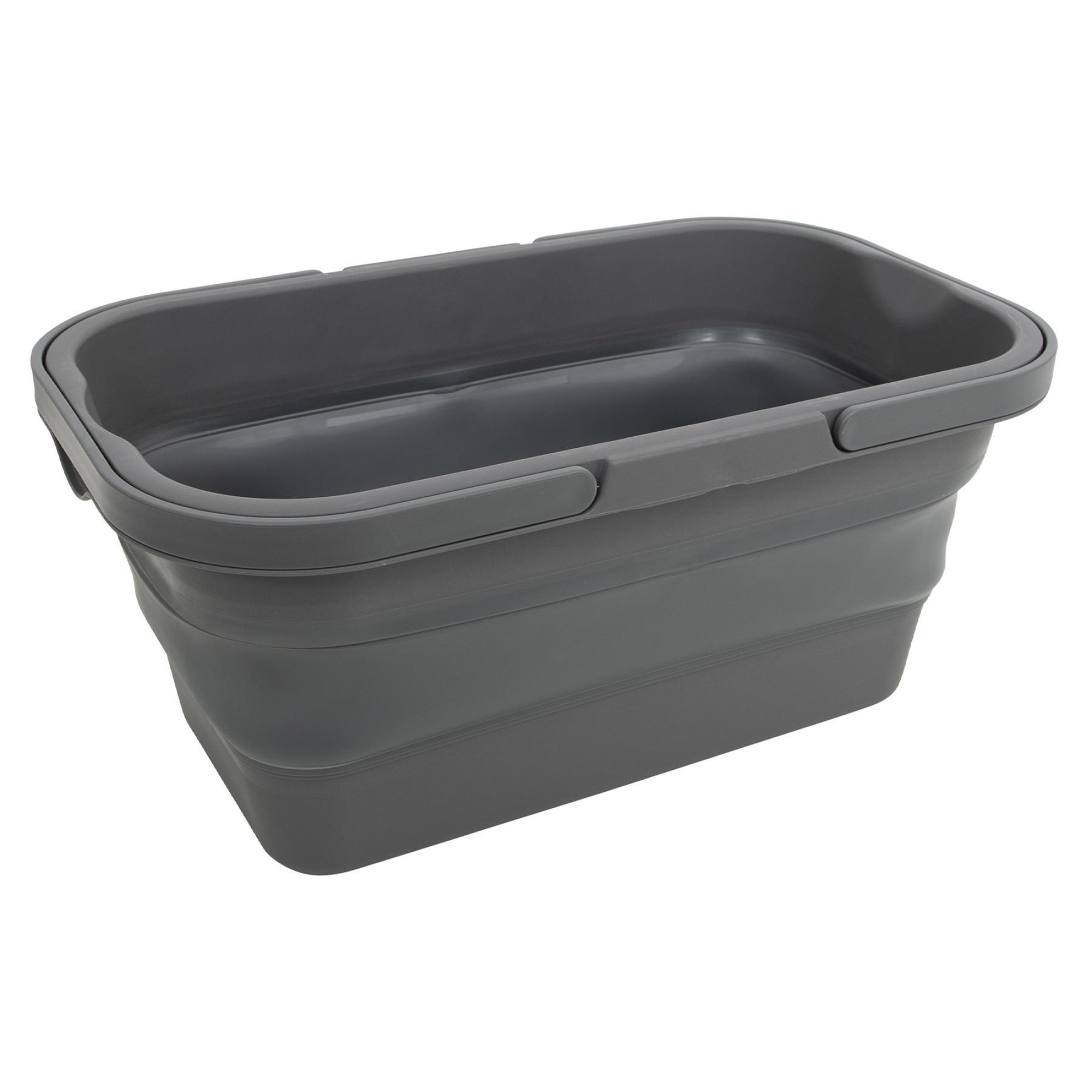 Кошик складаний Bo-Camp Foldable Box With table Top 17L Grey (6303695) - 2 - Robinzon.ua