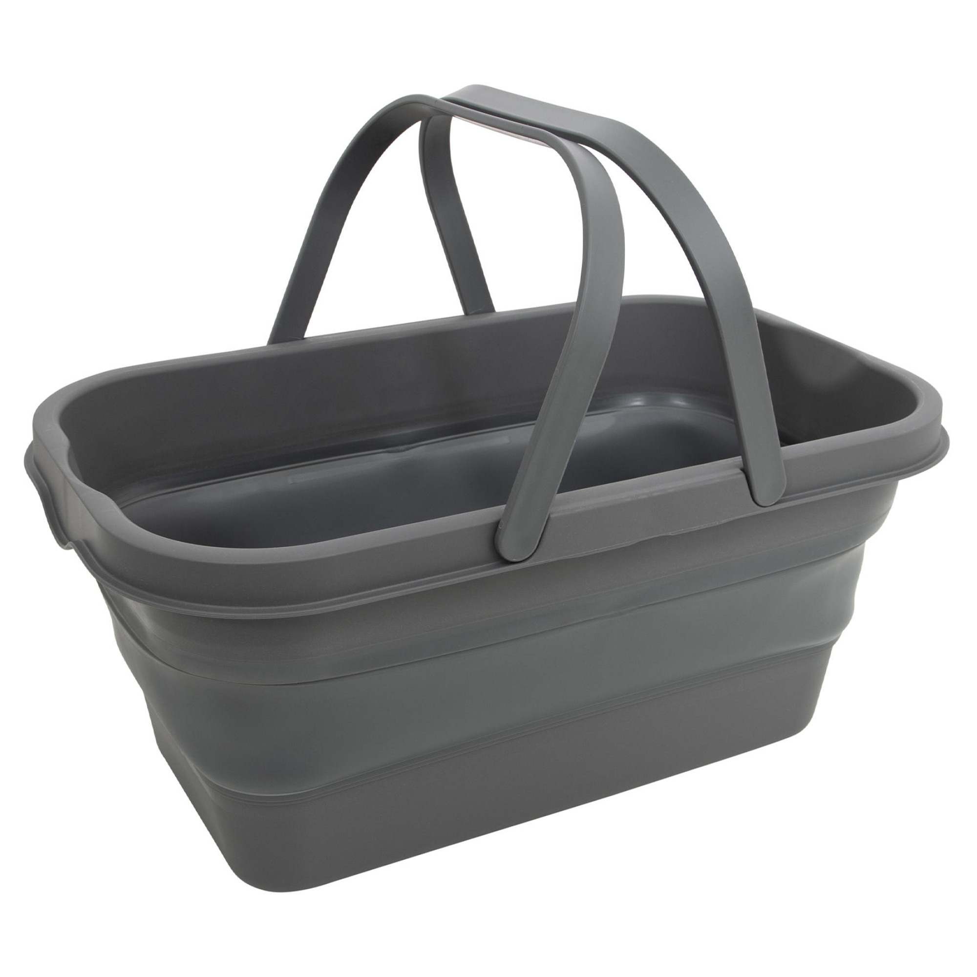 Кошик складаний Bo-Camp Foldable Box With table Top 17L Grey (6303695) - Robinzon.ua