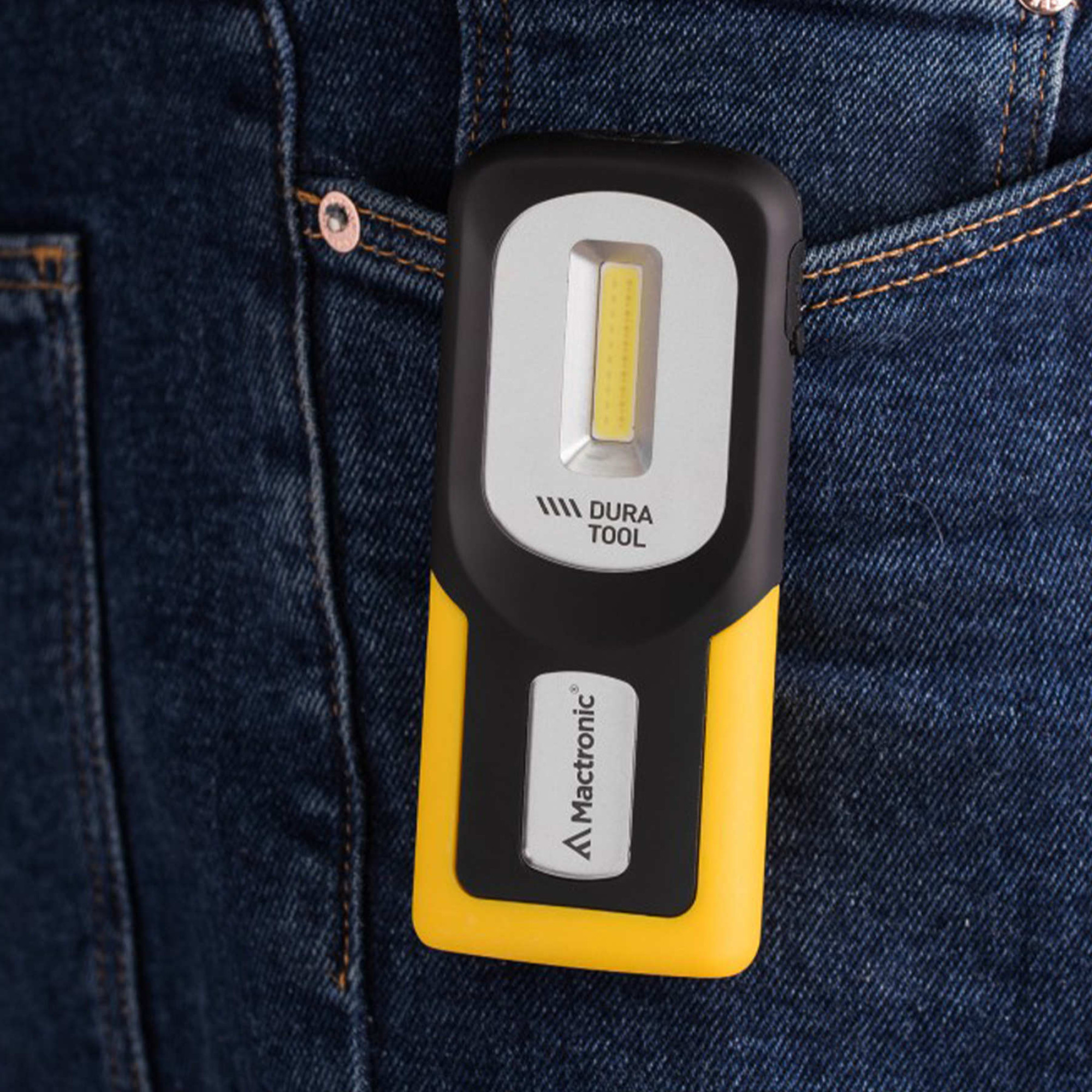 Фонарь профессиональный Mactronic Dura Tool (110 Lm) Cool White/Red LED Magnetic Recharg Type-C (PWL0014) - 1 - Robinzon.ua