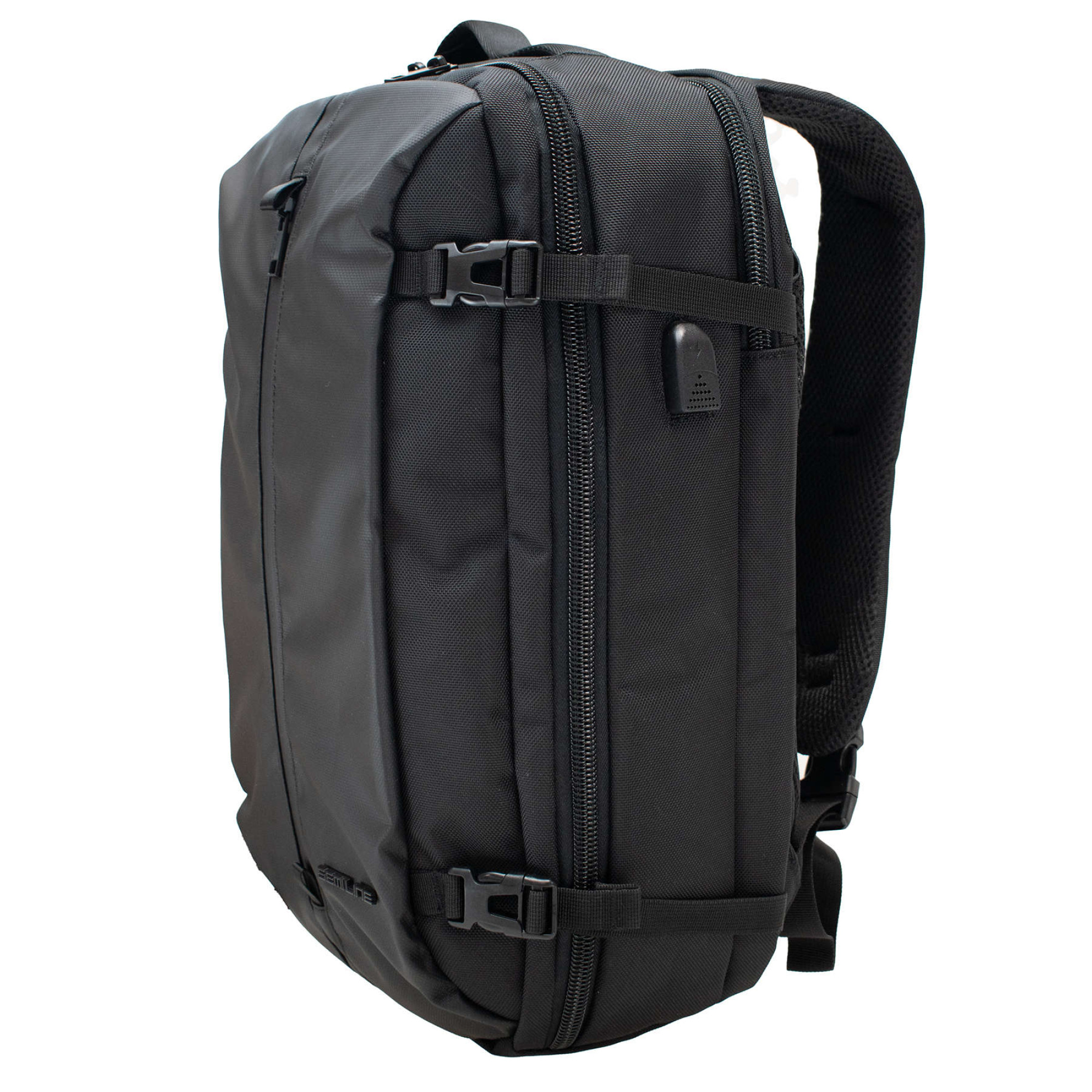 Сумка-рюкзак Semi Line USB 20 Black (P8250-0) - 2 - Robinzon.ua