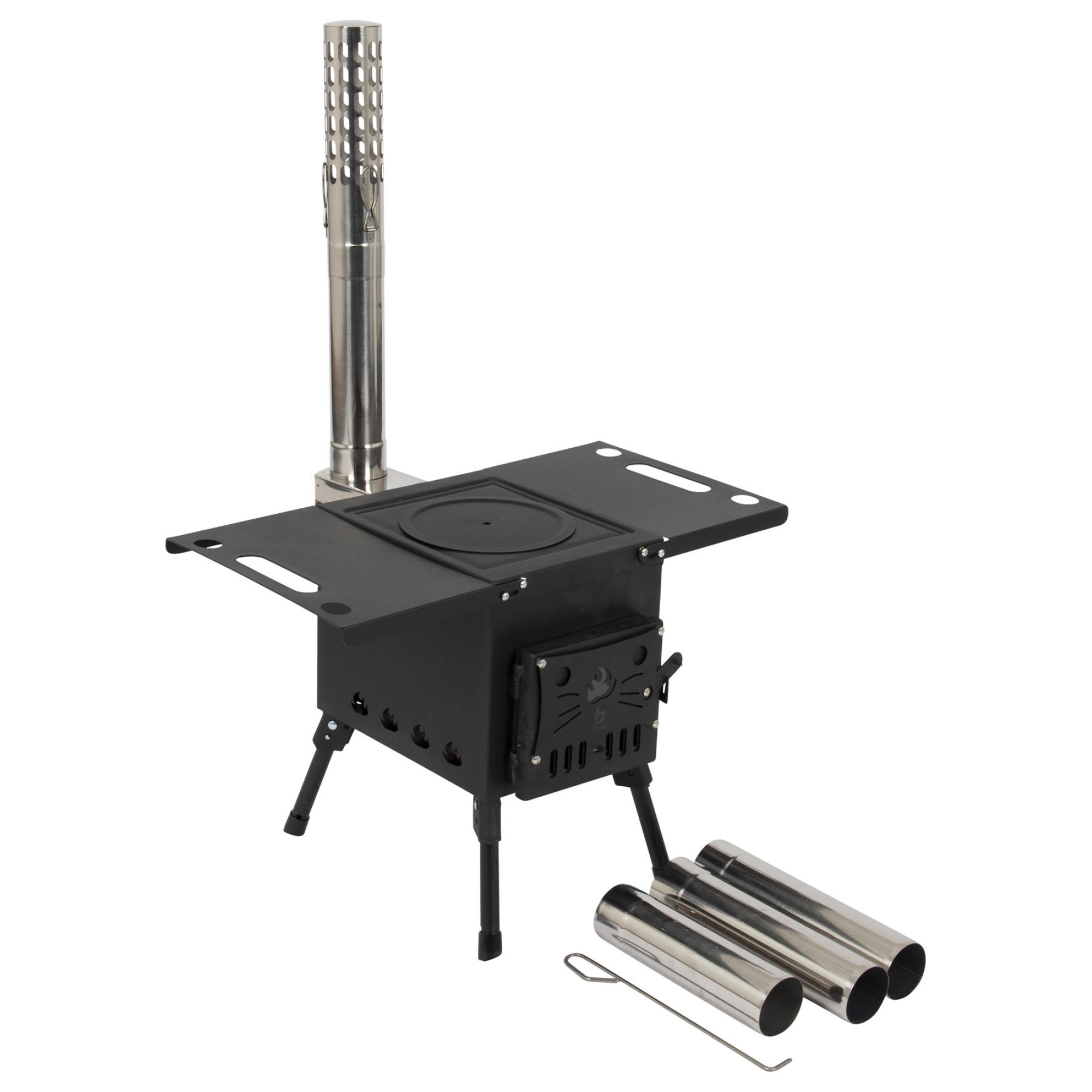 Піч дров'яна Bo-Camp Falconwood Black (8618600) - 5 - Robinzon.ua