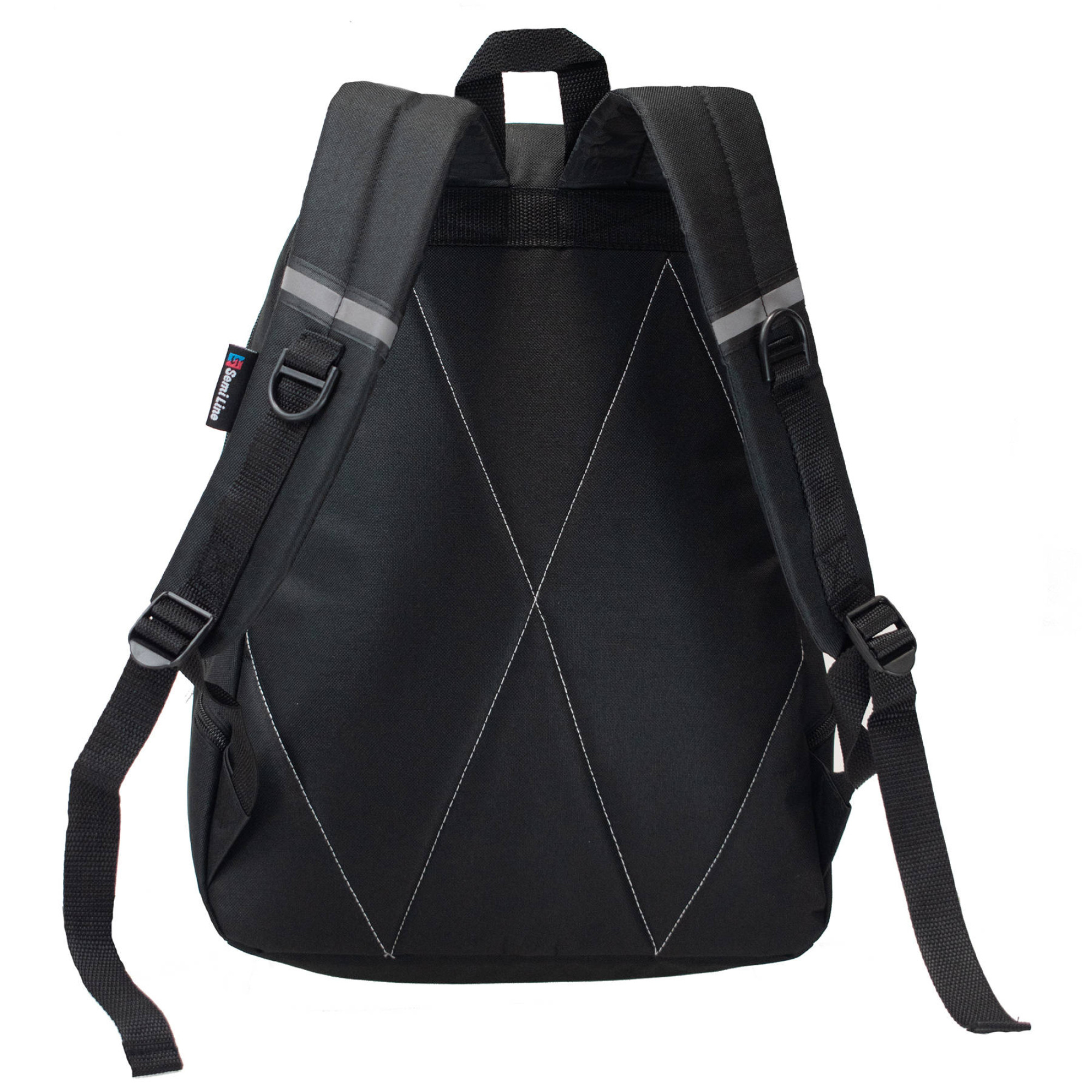 Рюкзак міський Semi Line 28 Black/White Elements (J4919-1) - 3 - Robinzon.ua