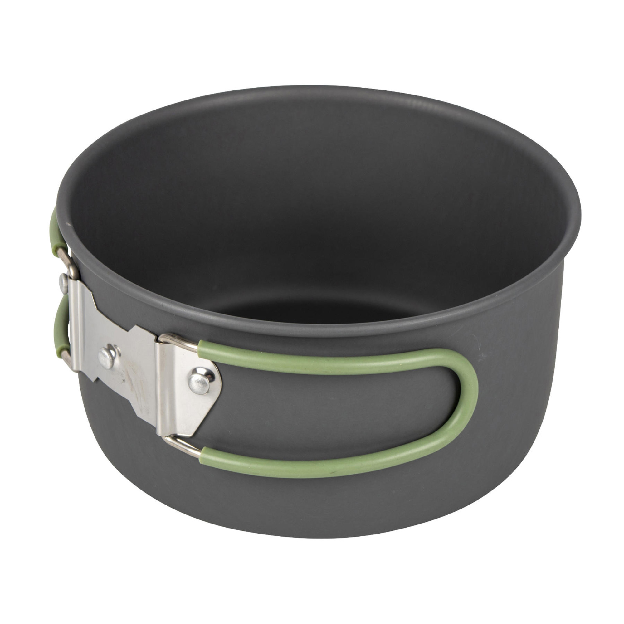 Набор посуды Bo-Camp Explorer 4 Pieces 19 Hard Anodized Grey/Green (2200241) - 3 - Robinzon.ua