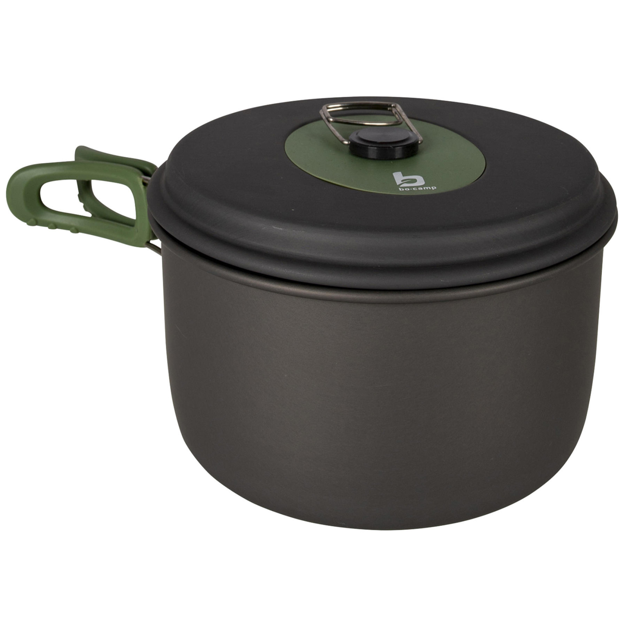 Набор посуды Bo-Camp Explorer 3 Pieces Hard Anodized Grey/Green (2200239) - 1 - Robinzon.ua