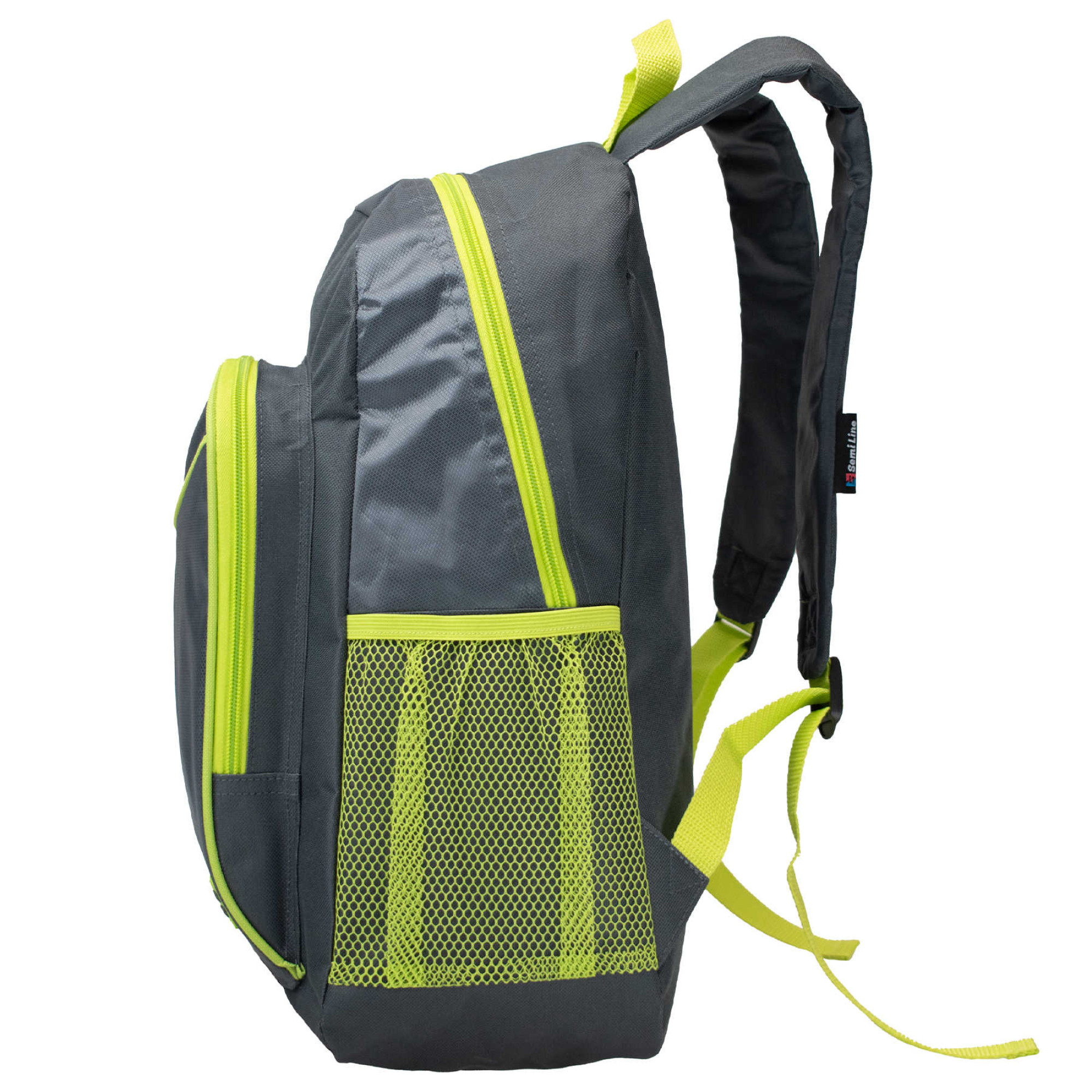 Рюкзак міський Semi Line 20 Graphite/Lemon (J4916-4) - 3 - Robinzon.ua