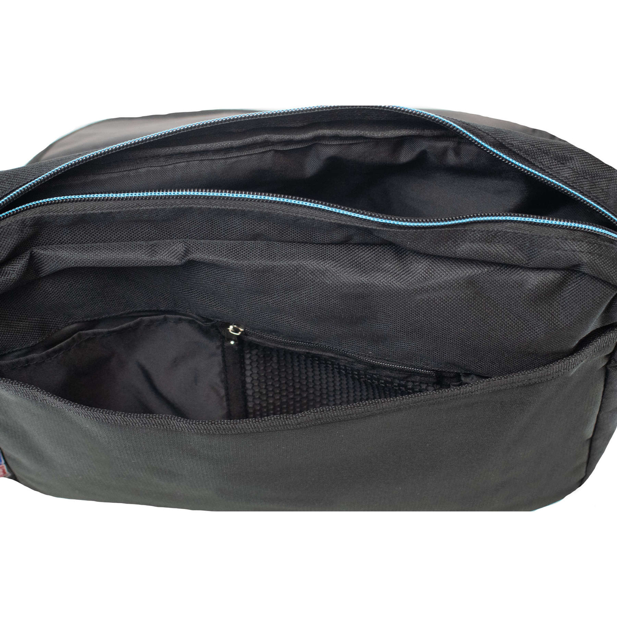 Сумка через плече Semi Line 9 Black/Blue (7156) - Robinzon.ua