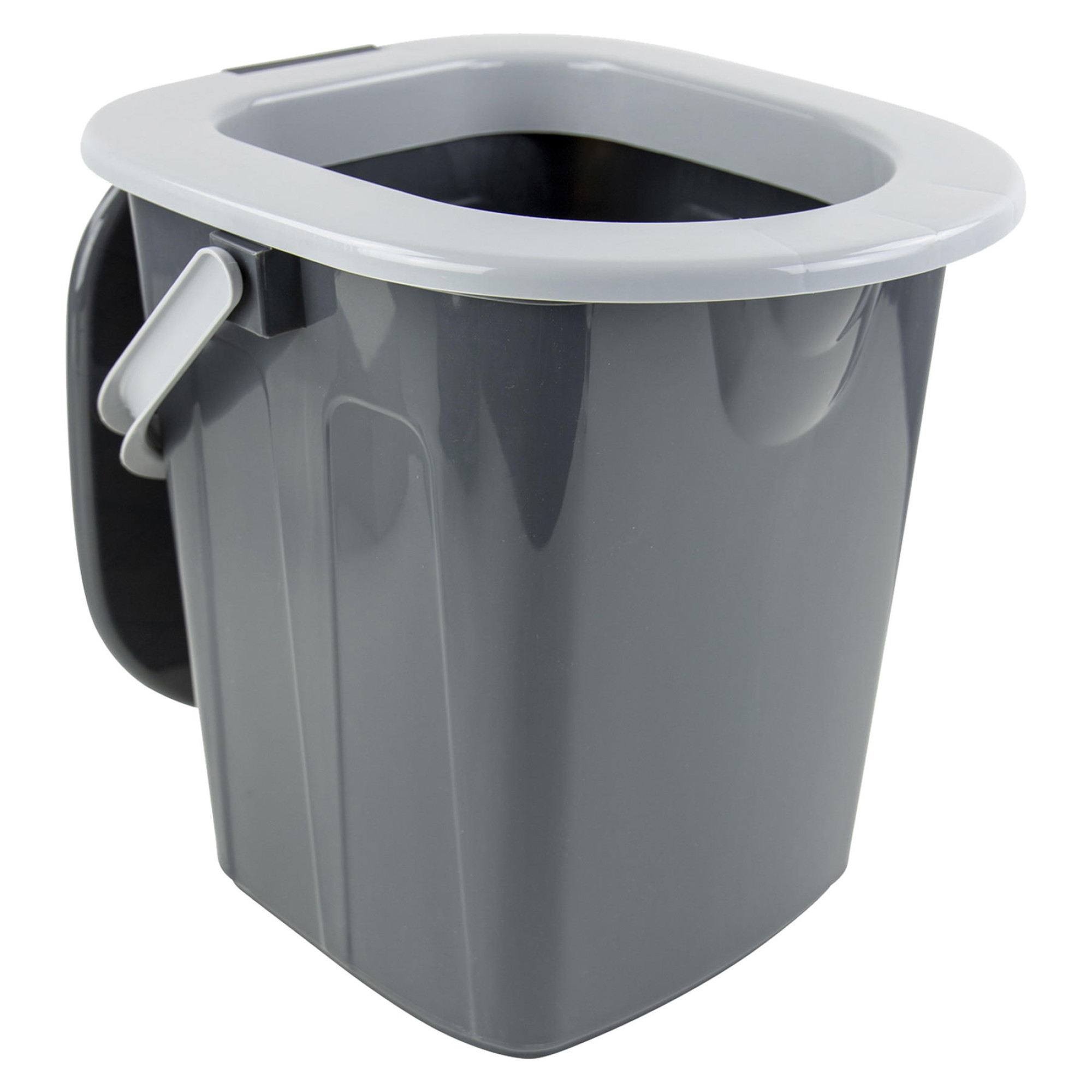 Біотуалет Bo-Camp Portable Toilet Square 20 Liters Grey (5502820) - 3 - Robinzon.ua