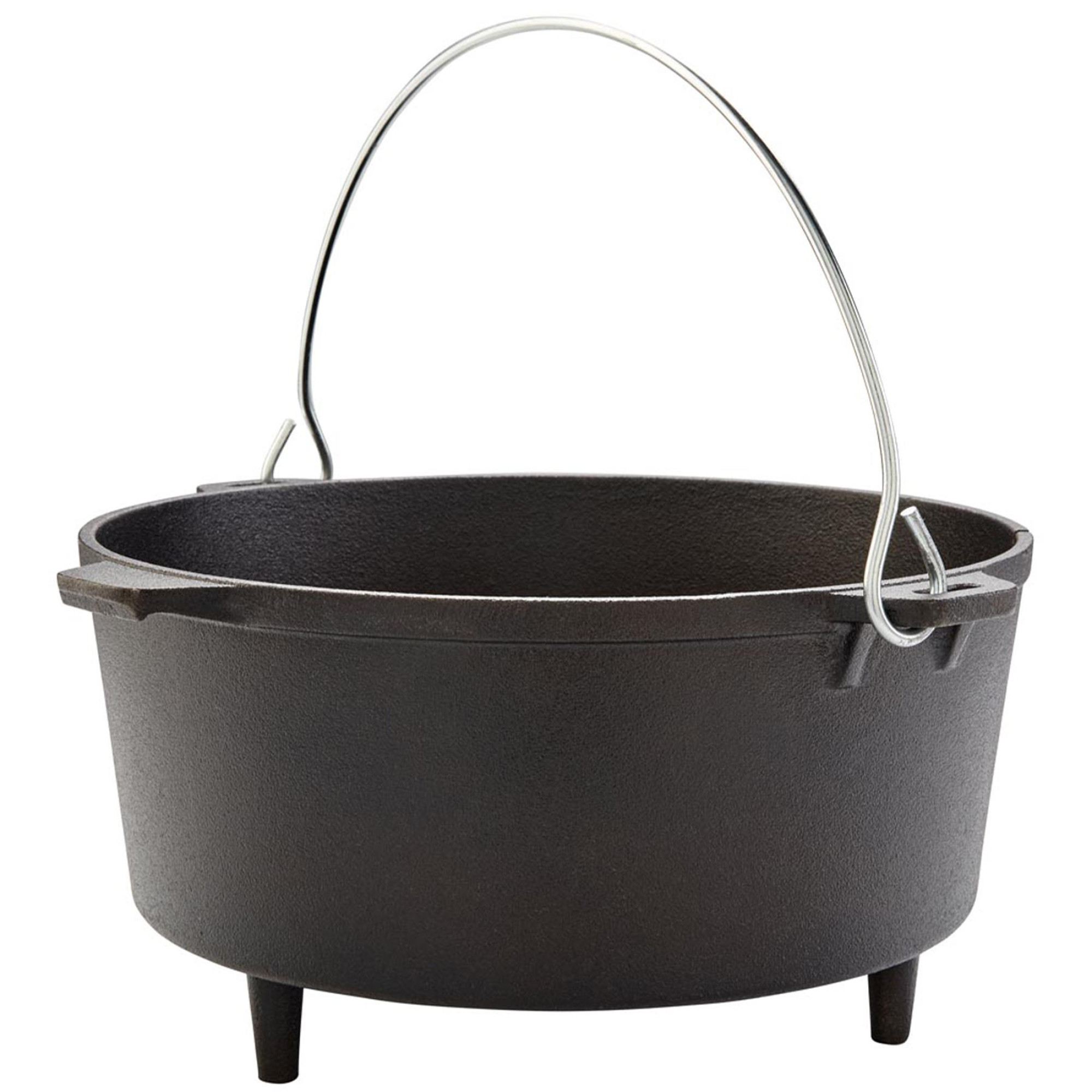 Казан з кришкою Groenberg Askja Pot 30 cm / 7 L Black (266017) - 4 - Robinzon.ua