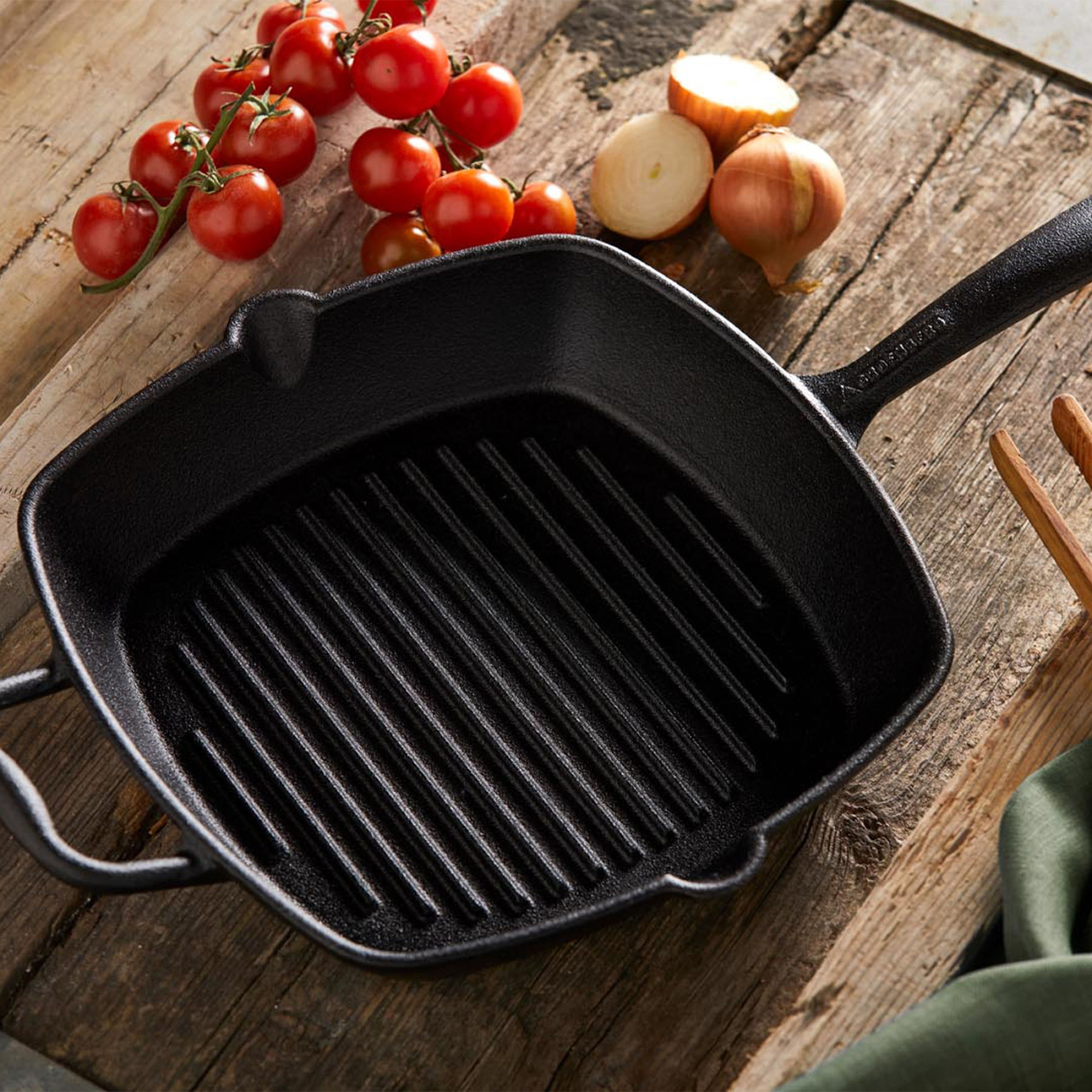 Сковорода Groenberg Nabro Pan 28x28 cm / 2 L Black (266024) - 1 - Robinzon.ua